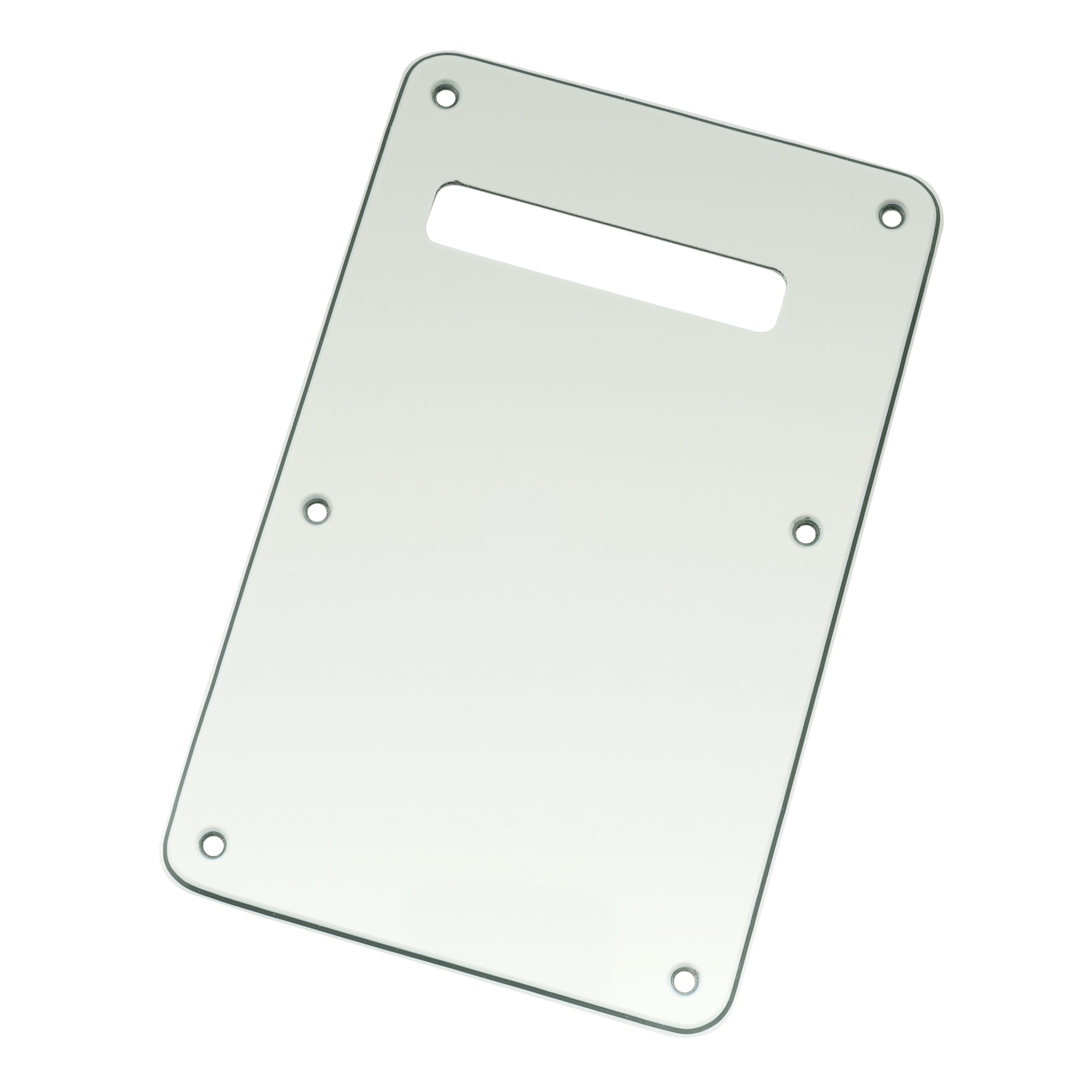 Musiclily Pro Guitar Strat Back Plate for Fender USA/Mexican Standard Stratocaster Modern Style, 1/3/4 Ply
