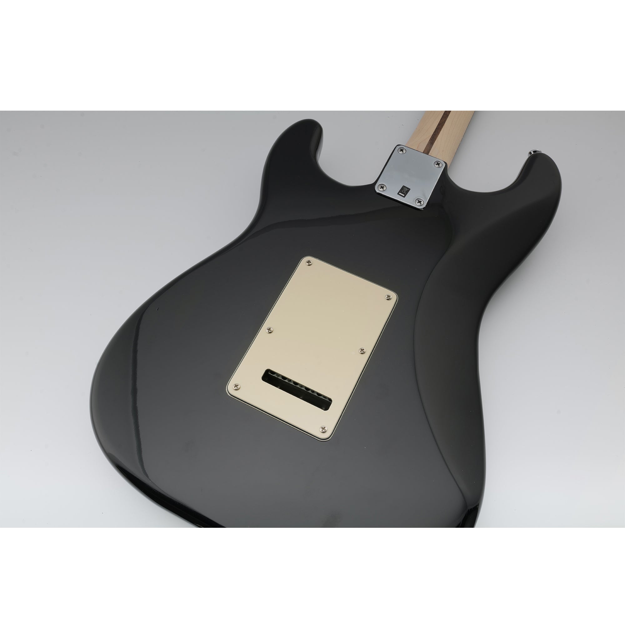 Musiclily Pro Guitar Strat Back Plate for Fender USA/Mexican Standard Stratocaster Modern Style, 1/3/4 Ply