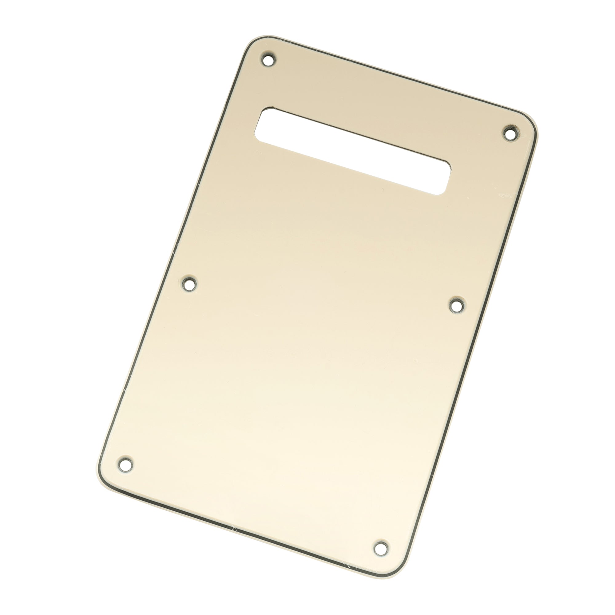 Musiclily Pro Guitar Strat Back Plate for Fender USA/Mexican Standard Stratocaster Modern Style, 1/3/4 Ply