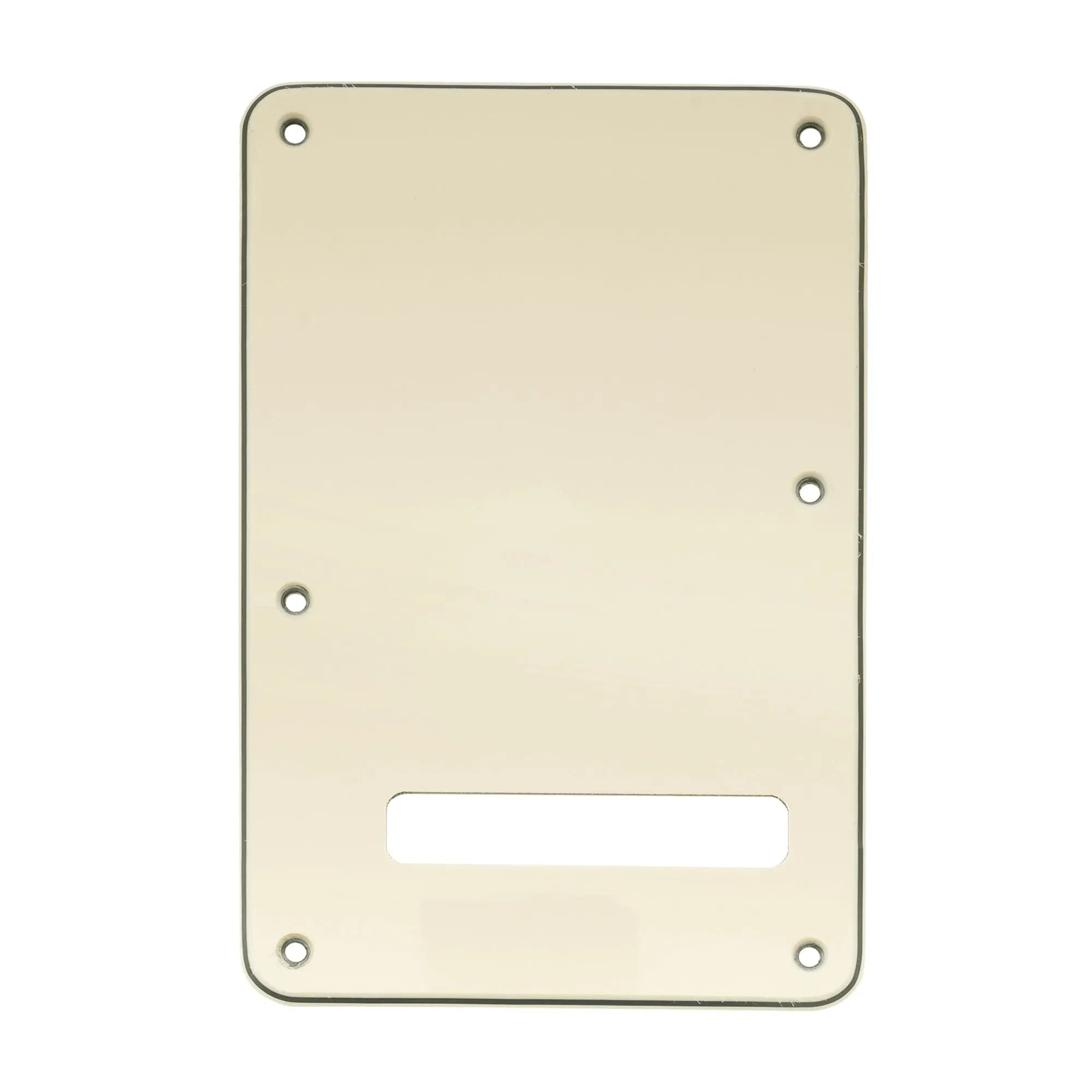 musiclily pro guitar strat back plate for fender usa mexican standard stratocaster modern style 1 3 4 ply mx0021p