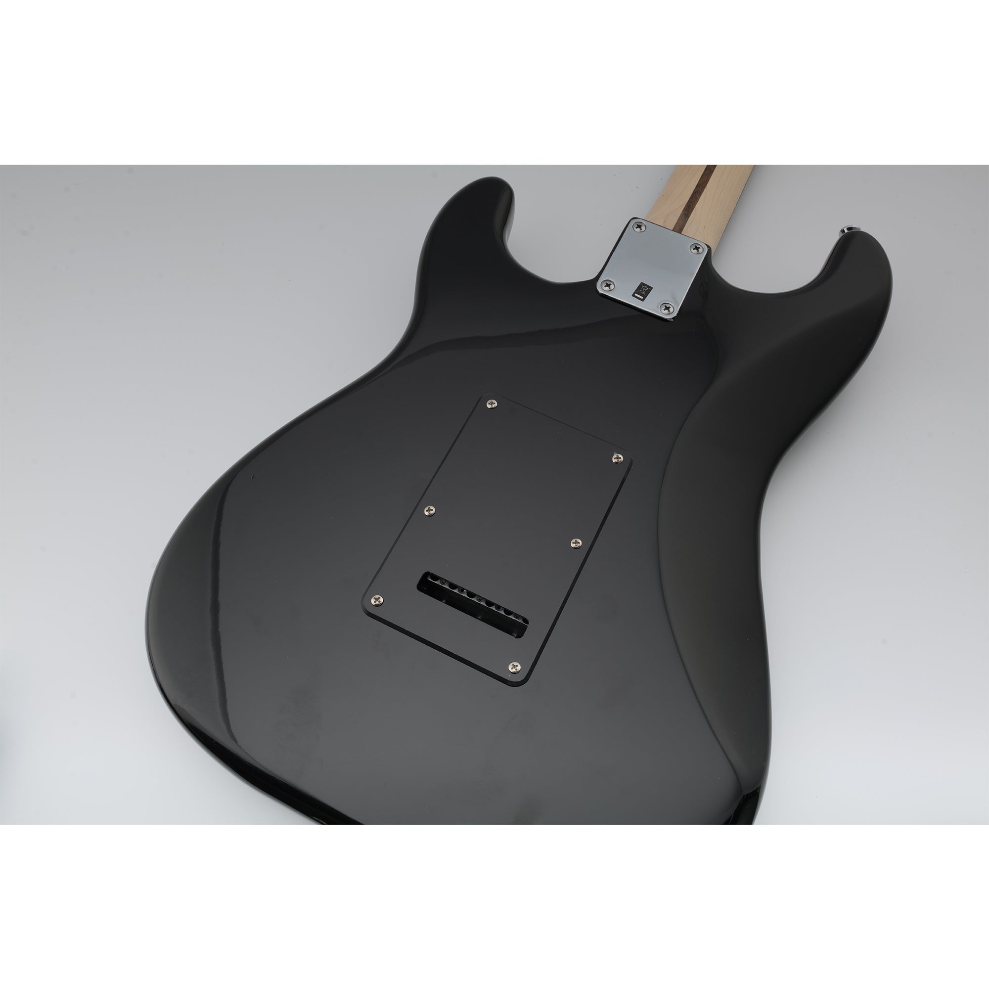 Application of musiclily pro guitar strat back plate for fender usa mexican standard stratocaster modern style 1 3 4 ply mx0021p
