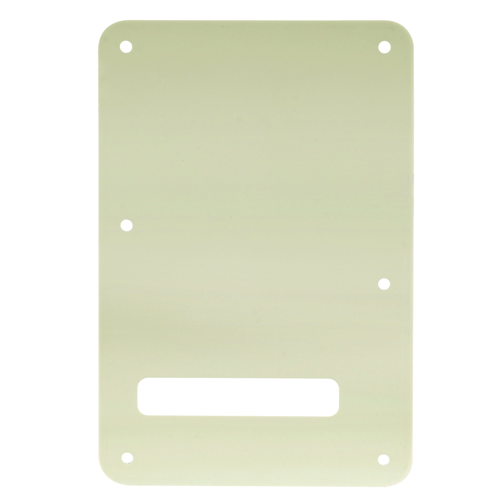 Musiclily Pro Guitar Strat Back Plate for Fender USA/Mexican Standard Stratocaster Modern Style, 1/3/4 Ply