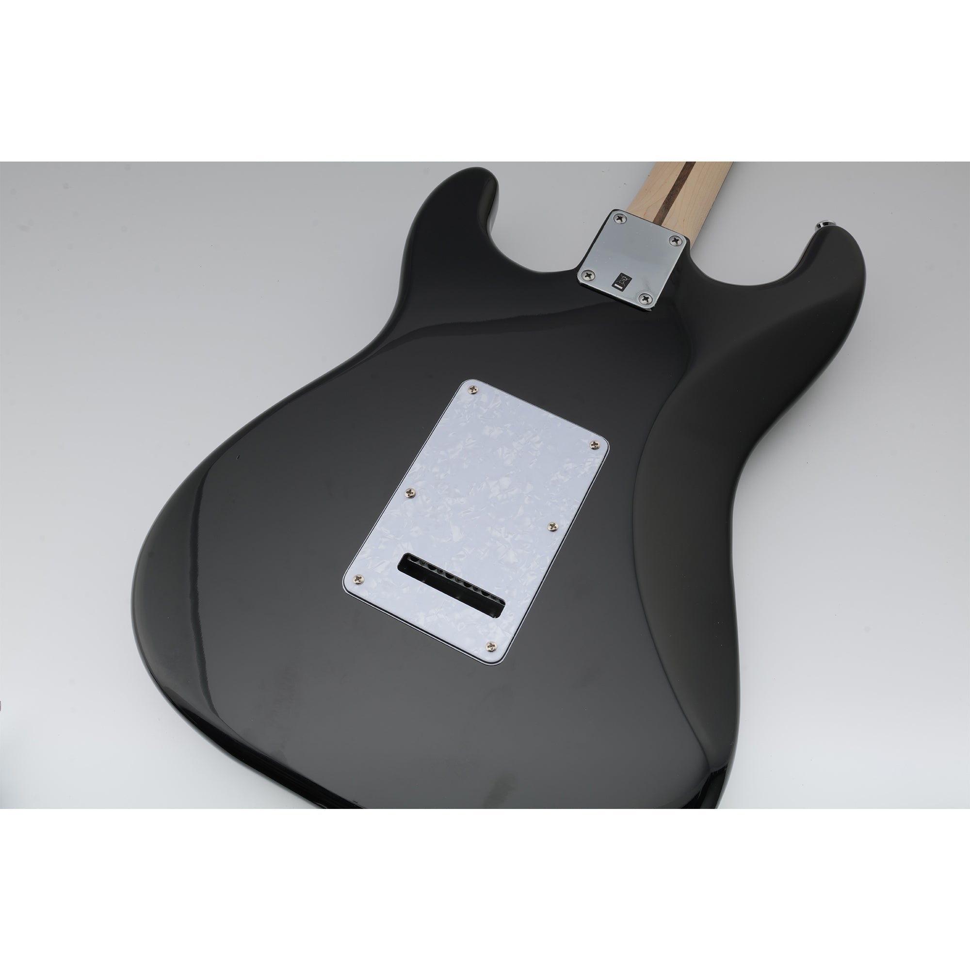 Musiclily Pro Guitar Strat Back Plate for Fender USA/Mexican Standard Stratocaster Modern Style, 1/3/4 Ply