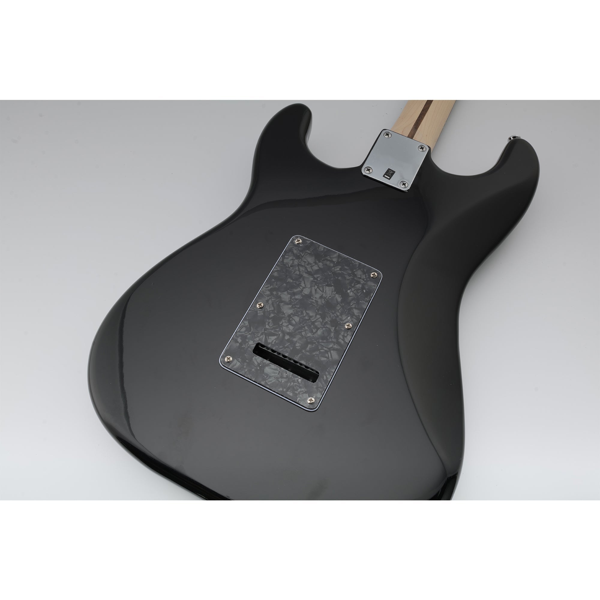Musiclily Pro Guitar Strat Back Plate for Fender USA/Mexican Standard Stratocaster Modern Style, 1/3/4 Ply