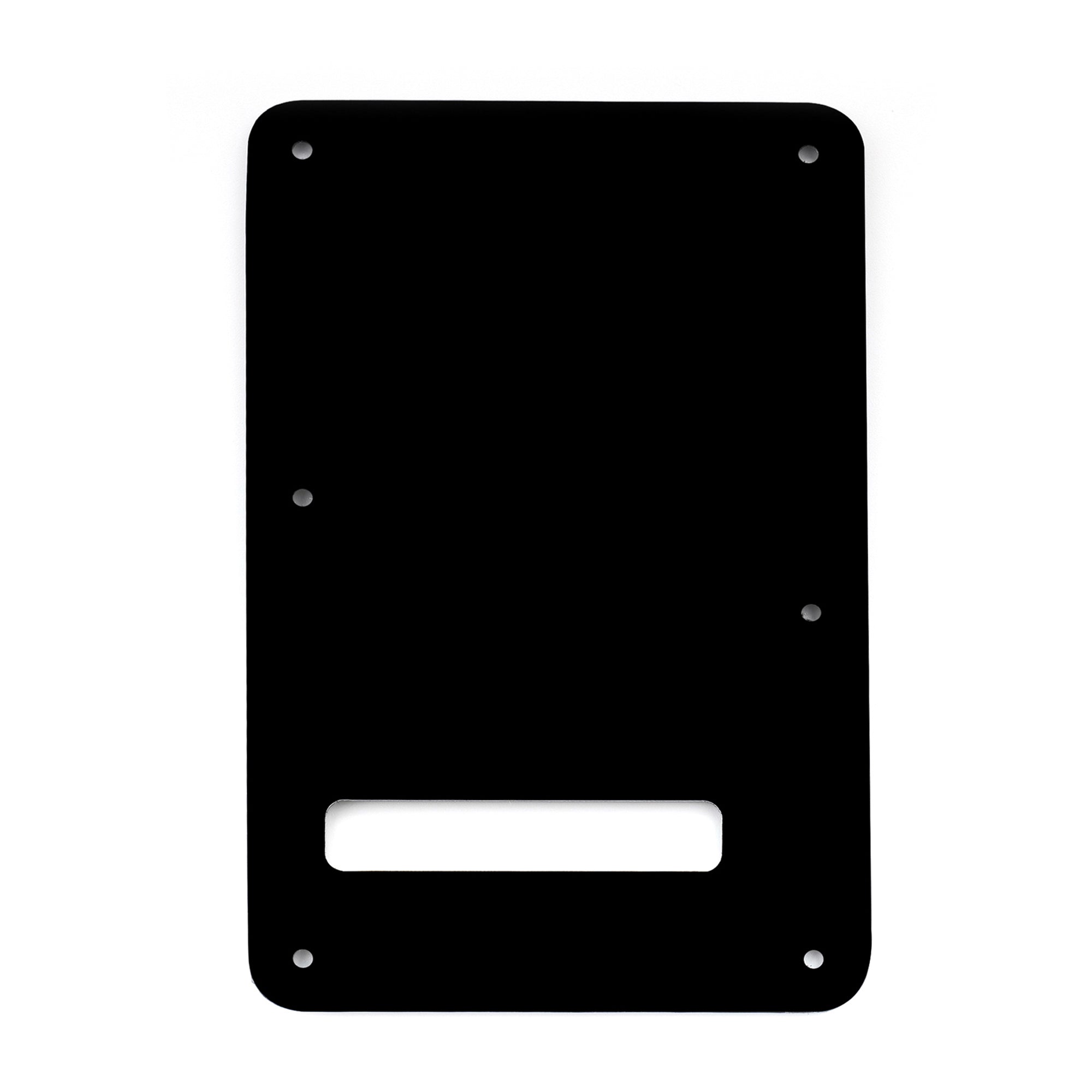 Musiclily Pro Guitar Strat Back Plate for Fender USA/Mexican Standard Stratocaster Modern Style, 1/3/4 Ply