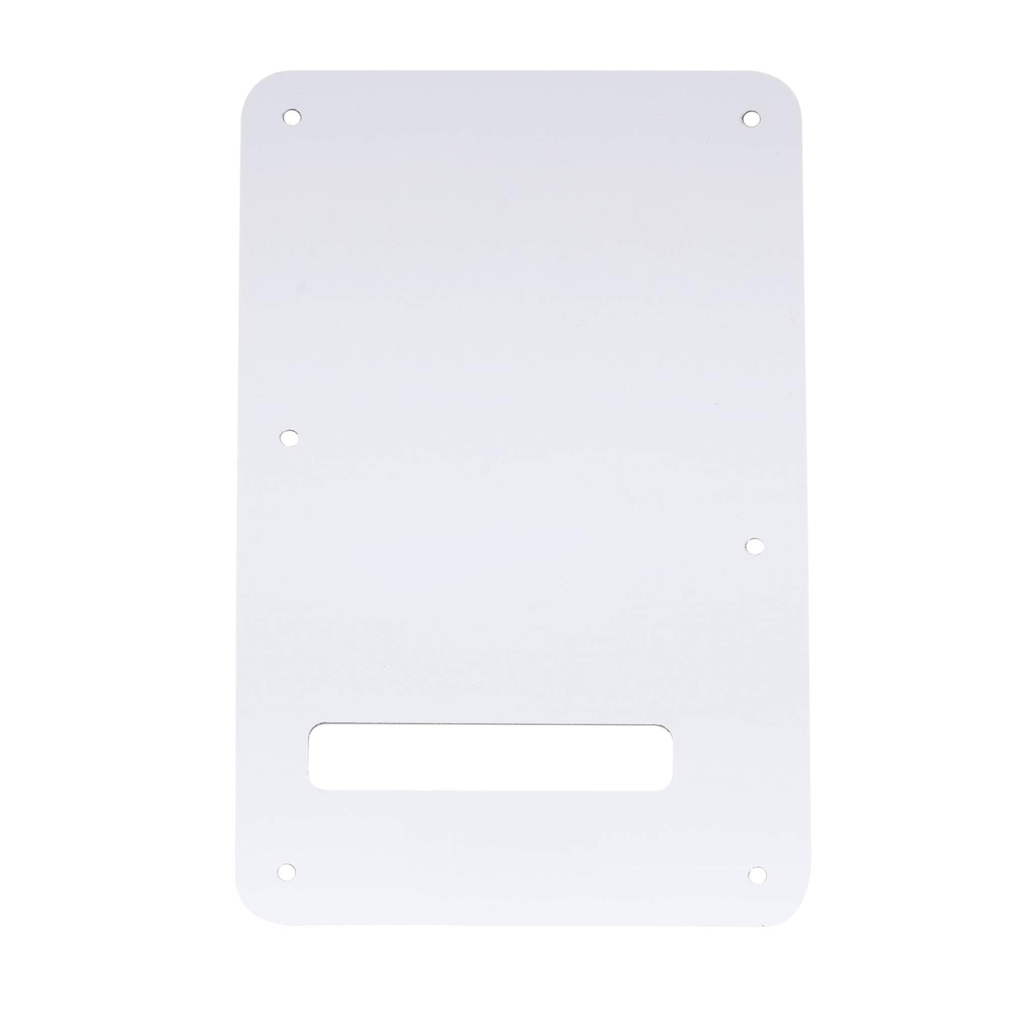 Musiclily Pro Guitar Strat Back Plate for Fender USA/Mexican Standard Stratocaster Modern Style, 1/3/4 Ply