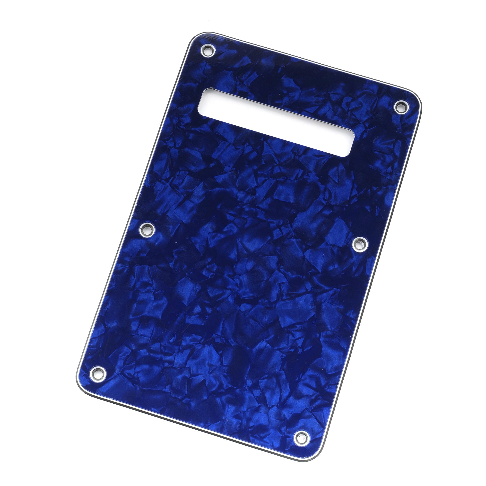 Musiclily Pro Guitar Strat Back Plate for Fender USA/Mexican Standard Stratocaster Modern Style, 1/3/4 Ply