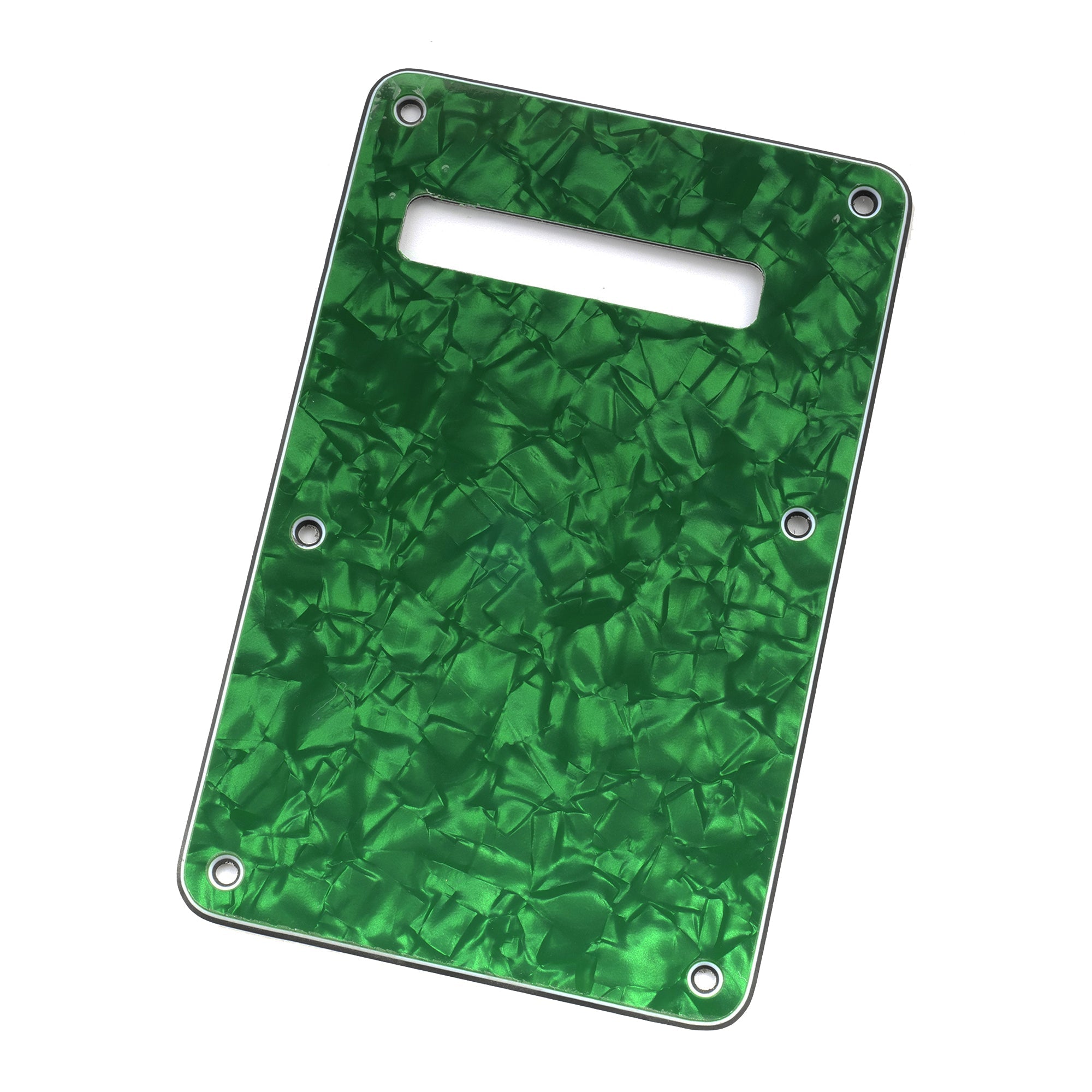 Musiclily Pro Guitar Strat Back Plate for Fender USA/Mexican Standard Stratocaster Modern Style, 1/3/4 Ply