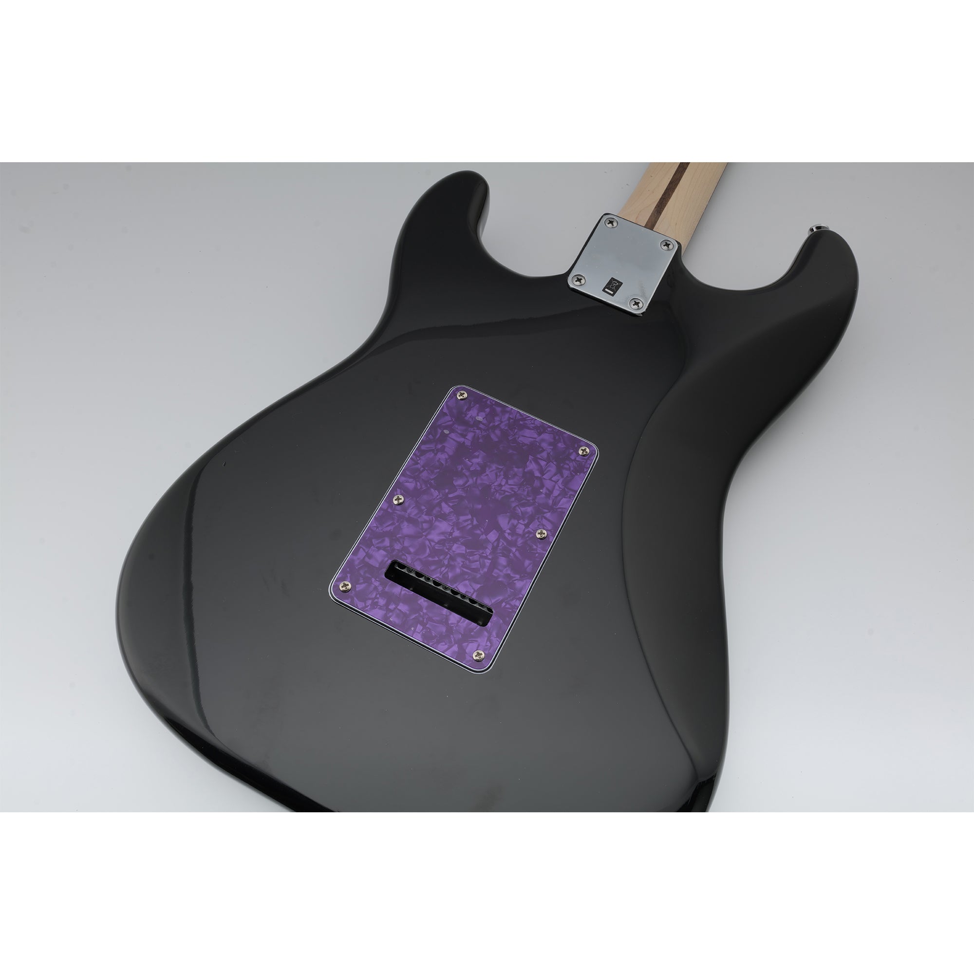 Musiclily Pro Guitar Strat Back Plate for Fender USA/Mexican Standard Stratocaster Modern Style, 1/3/4 Ply