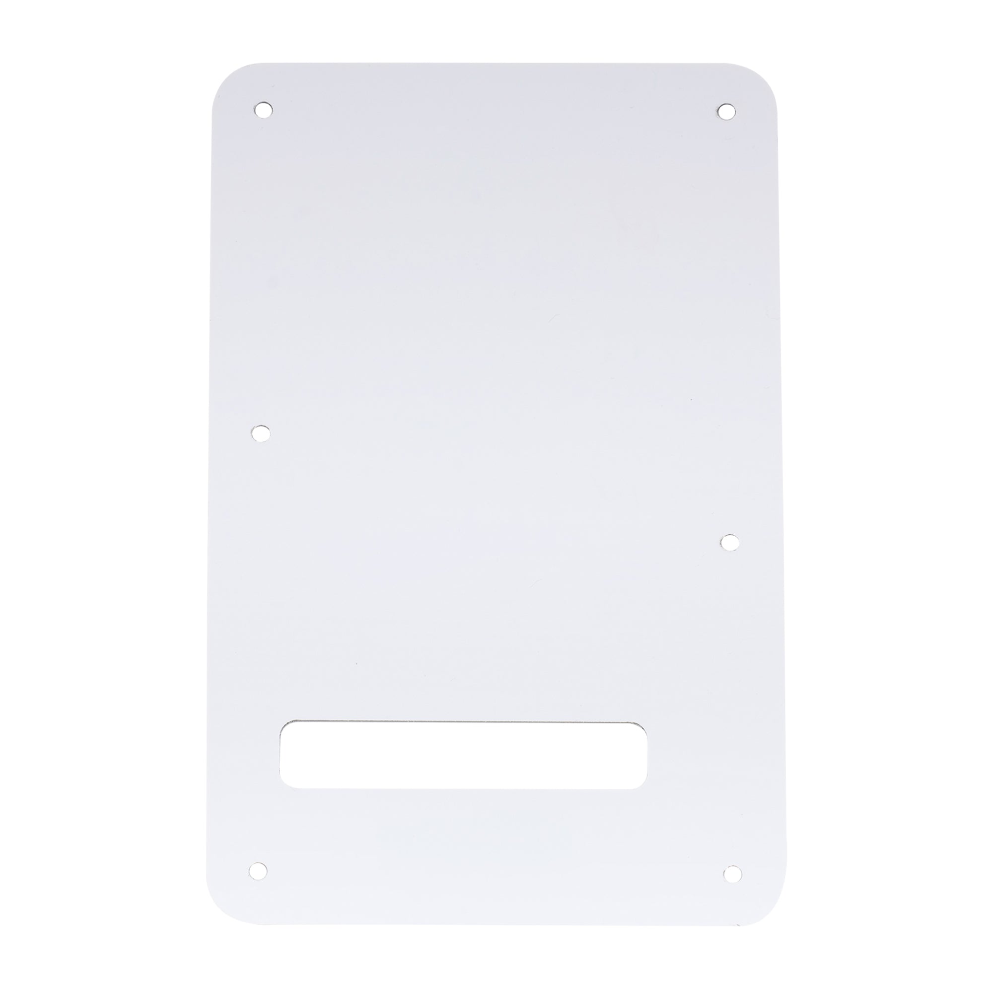 Musiclily Pro Guitar Strat Back Plate for Fender USA/Mexican Standard Stratocaster Modern Style, 1/3/4 Ply