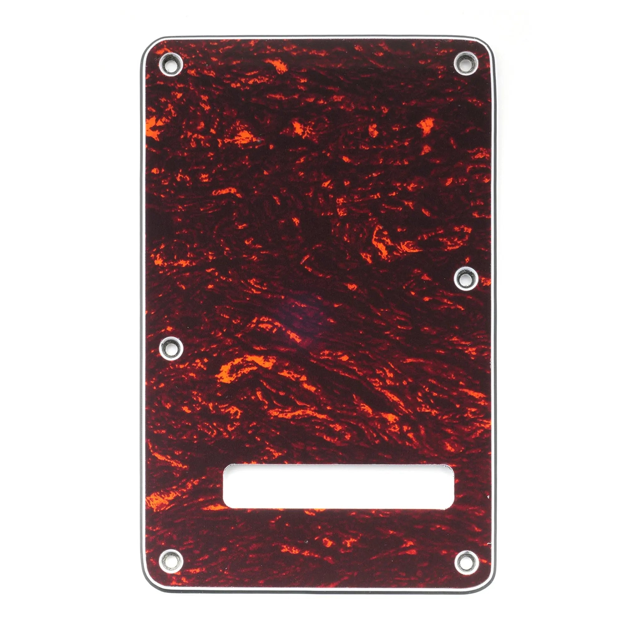 musiclily pro guitar strat back plate for fender usa mexican standard stratocaster modern style 1 3 4 ply mx0021p