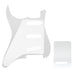 Part of musiclily pro sss 11 hole strat guitar pickguard and backplate set for fender usa mexican standard strat modern style 1 3 4ply mx0111mx0021p
