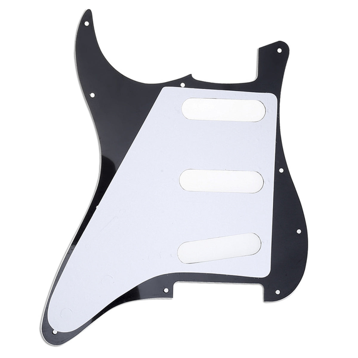 Part of musiclily pro sss 11 hole strat guitar pickguard for fender usa mexican made standard strat modern style 1 3 4 ply mx0111