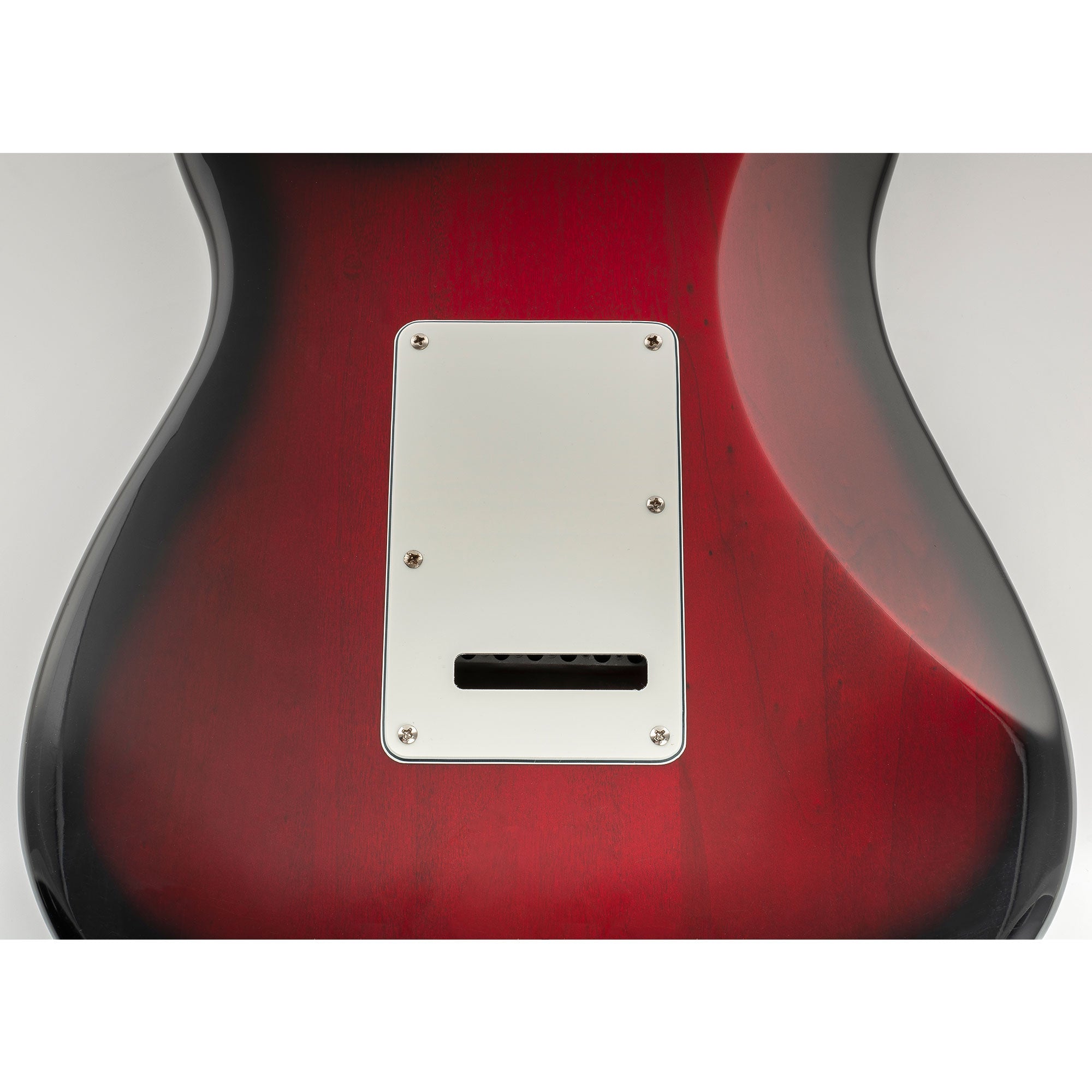 Musiclily Pro SSS 11-Hole Strat Guitar Pickguard and BackPlate Set for Fender USA/Mexican Standard Strat Modern Style, 1/3/4Ply