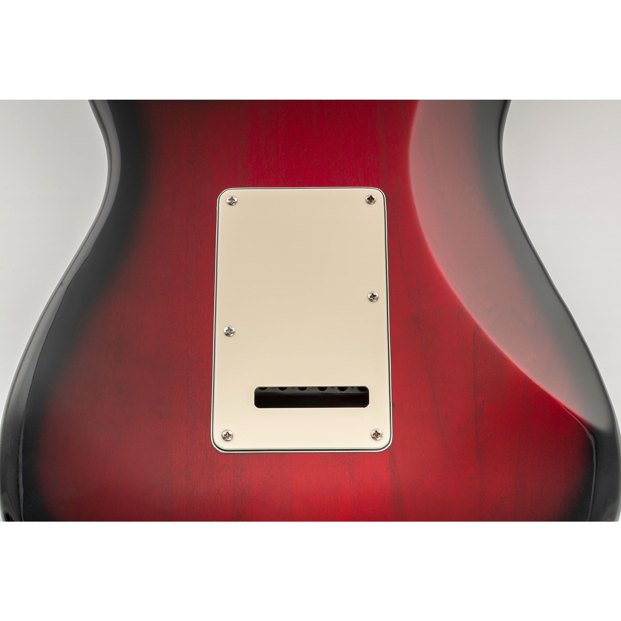 Musiclily Pro SSS 11-Hole Strat Guitar Pickguard and BackPlate Set for Fender USA/Mexican Standard Strat Modern Style, 1/3/4Ply
