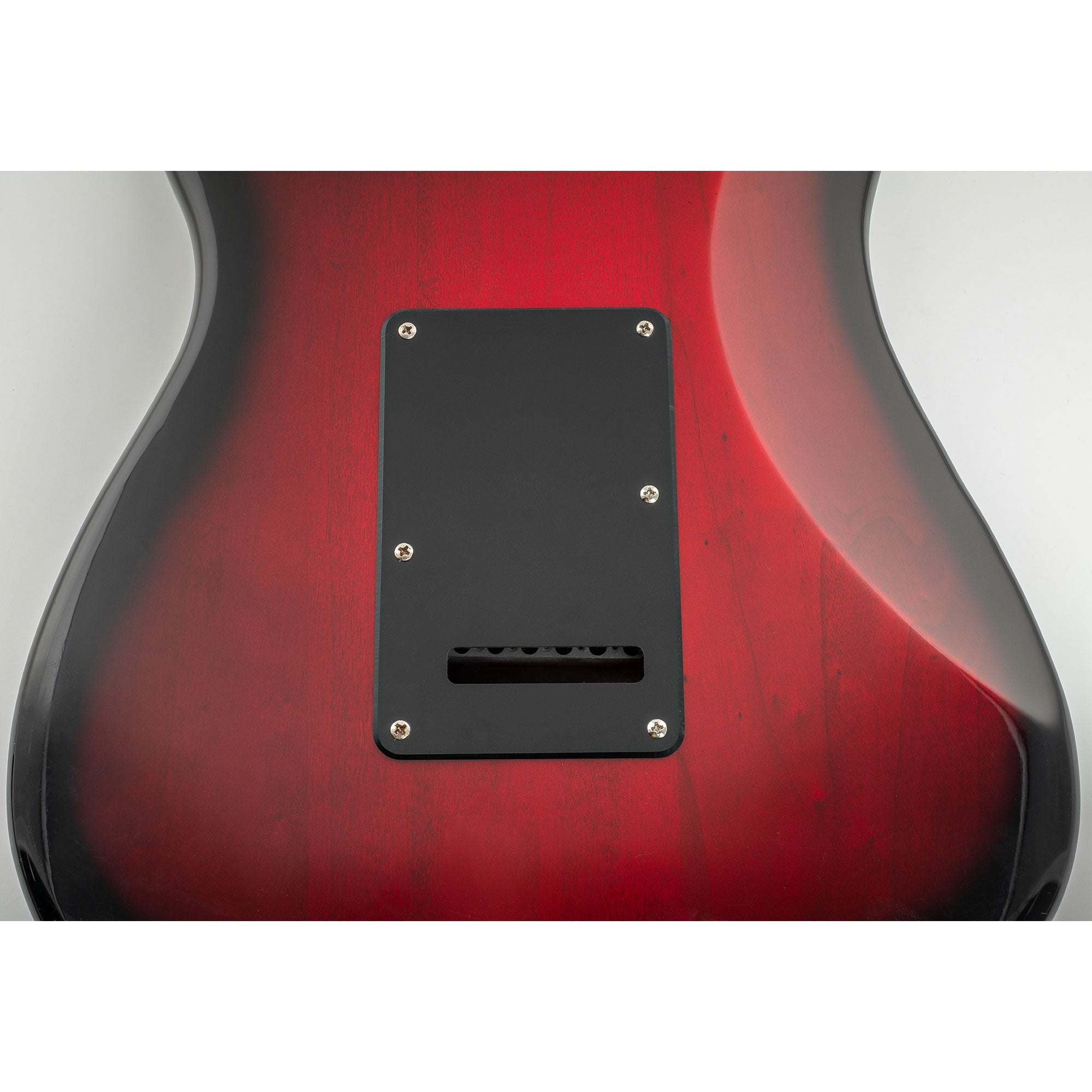 Musiclily Pro SSS 11-Hole Strat Guitar Pickguard and BackPlate Set for Fender USA/Mexican Standard Strat Modern Style, 1/3/4Ply