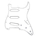 musiclily pro sss 11 hole strat guitar pickguard for fender usa mexican made standard strat modern style 1 3 4 ply mx0111