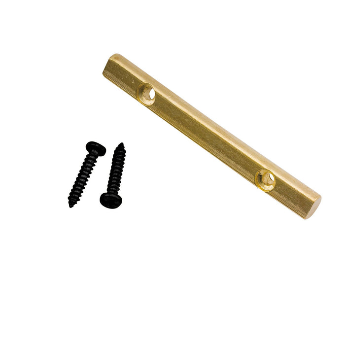 Musiclily ベーシック スチールギター弦固定バー フロイドローズトレモロシステム用 エレキギター向け、2本セット