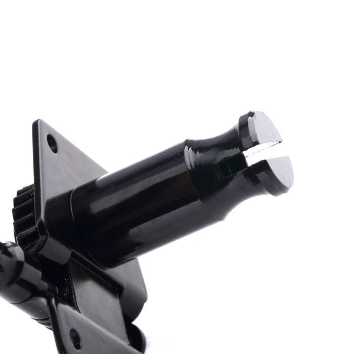 Musiclily Basic Singolo Rapporto 24:1 Testata Macchina a Ingranaggi Aperti Lato Treble con Pulsante a Quadrifoglio per Basso Elettrico Stile Ibanez