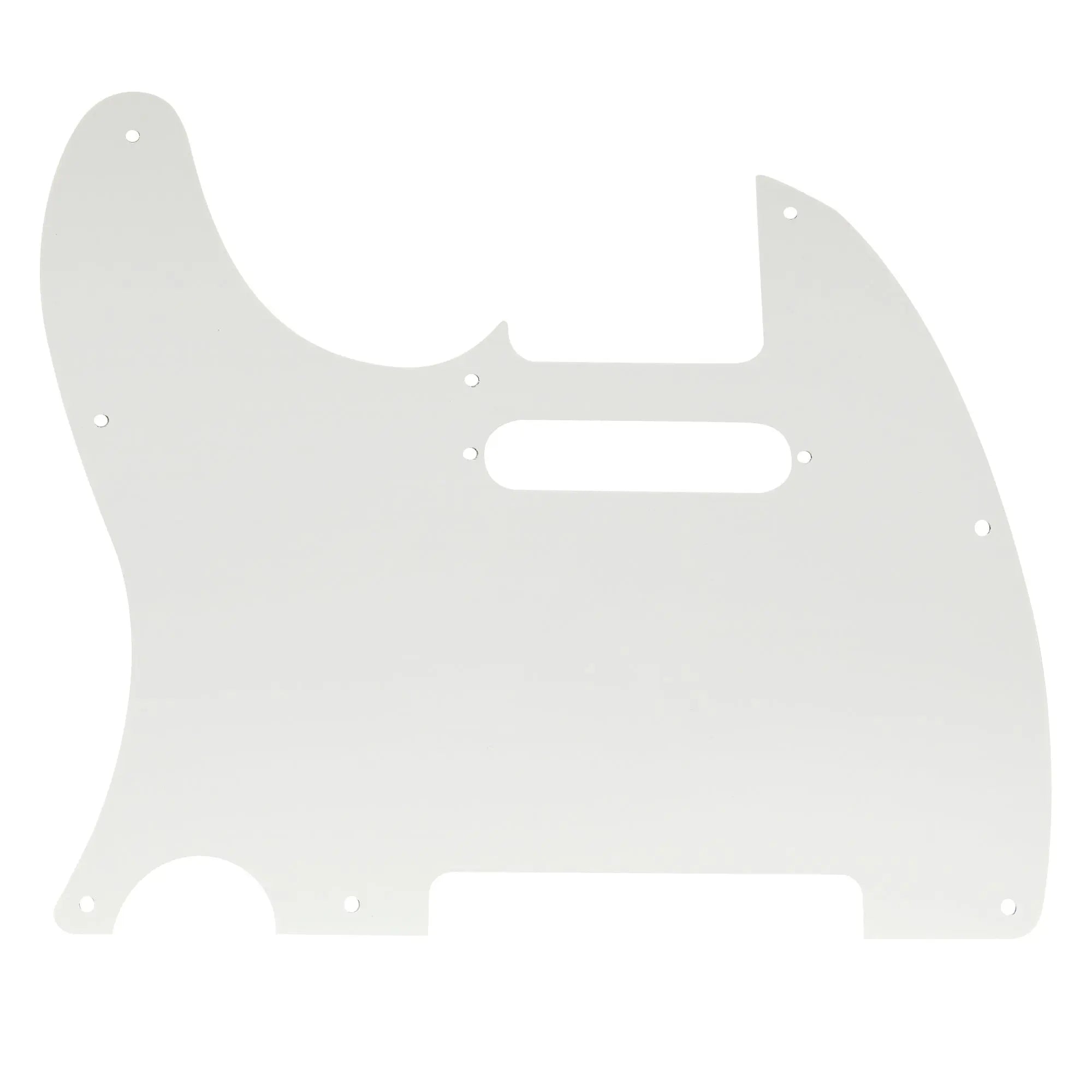 Part of musiclily pro 8 hole tele guitar pickguard for usa mexican made fender standard telecaster modern style 1 3 4 ply mx0220p