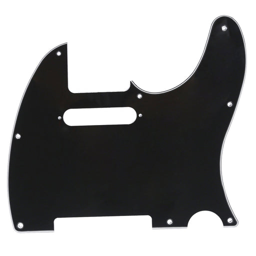 musiclily pro 8 hole tele guitar pickguard for usa mexican made fender standard telecaster modern style 1 3 4 ply mx0220p
