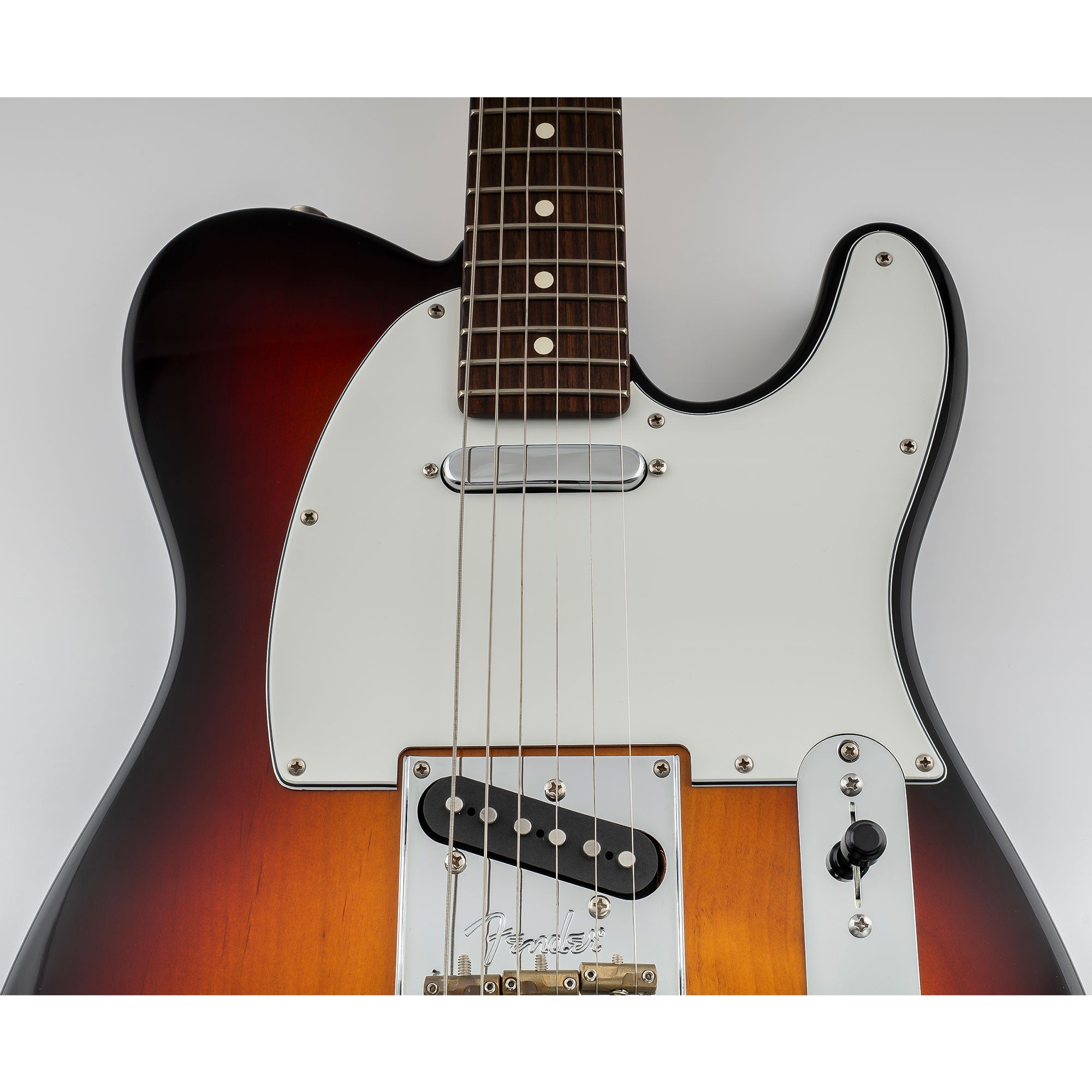 Musiclily Pro 8 Hole Tele Guitar Pickguard for USA/Mexican Made Fender Standard Telecaster Modern Style, 1/3/4 Ply