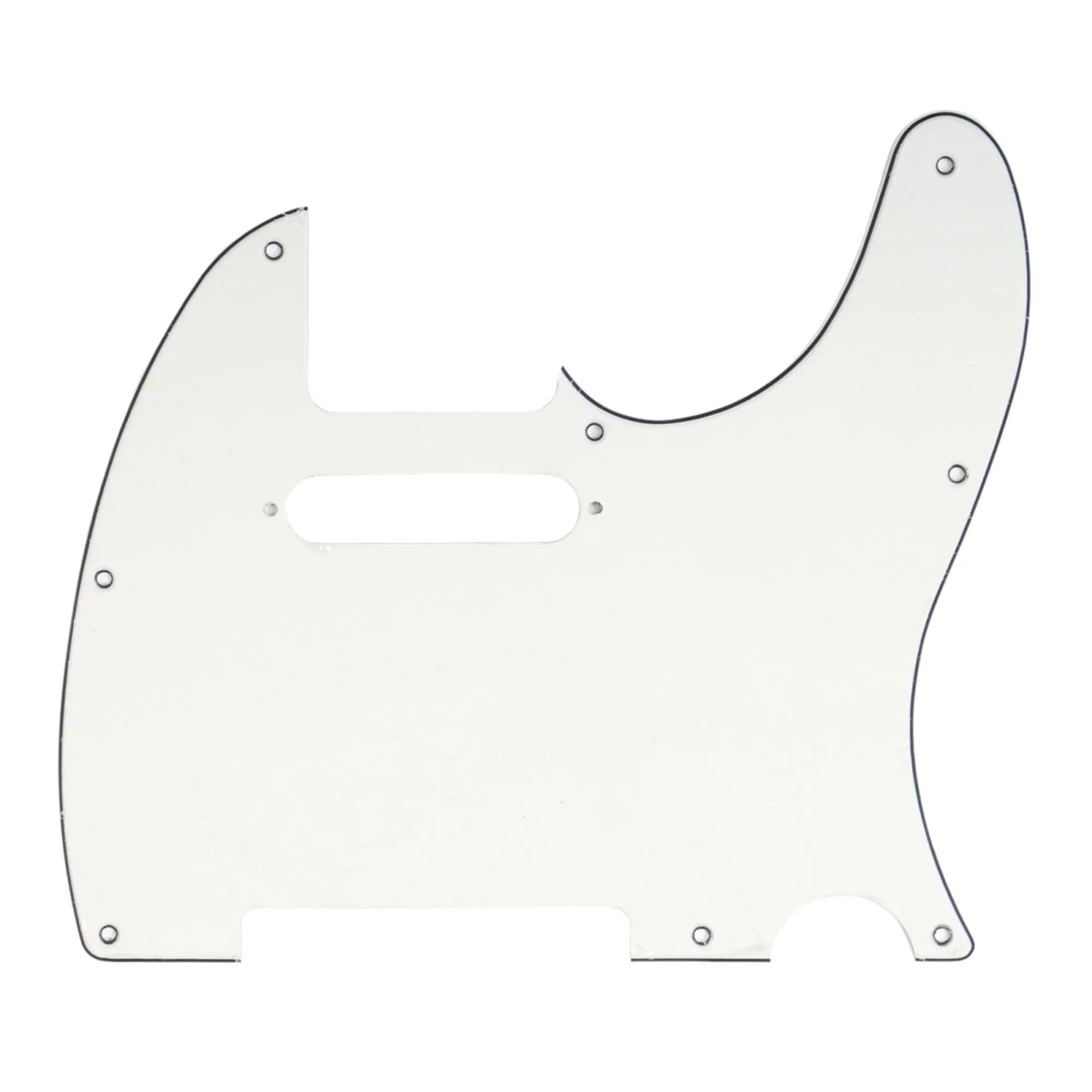 musiclily pro 8 hole tele guitar pickguard for usa mexican made fender standard telecaster modern style 1 3 4 ply mx0220p