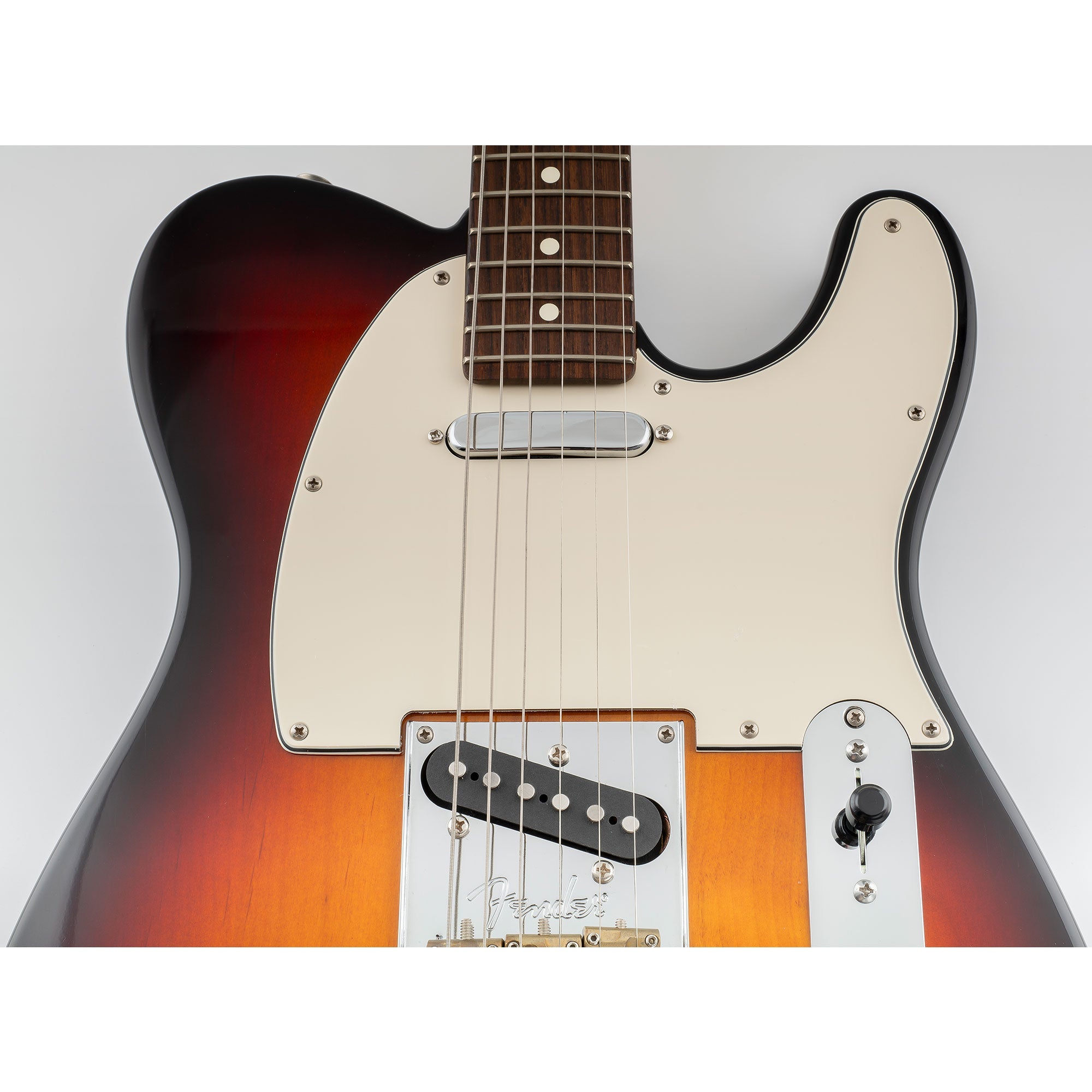 Musiclily Pro 8 Hole Tele Guitar Pickguard for USA/Mexican Made Fender Standard Telecaster Modern Style, 1/3/4 Ply