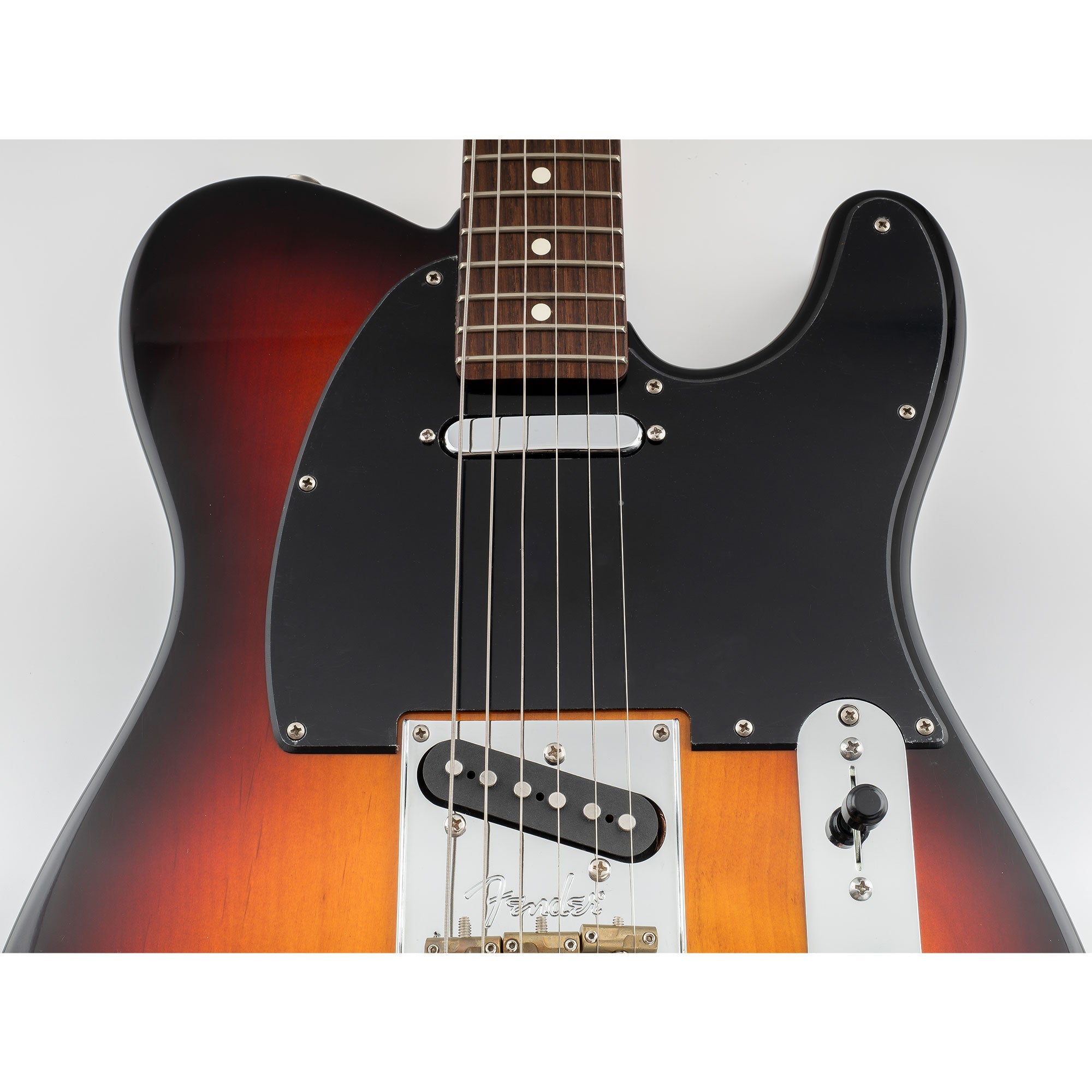 Musiclily Pro 8 Hole Tele Guitar Pickguard for USA/Mexican Made Fender Standard Telecaster Modern Style, 1/3/4 Ply