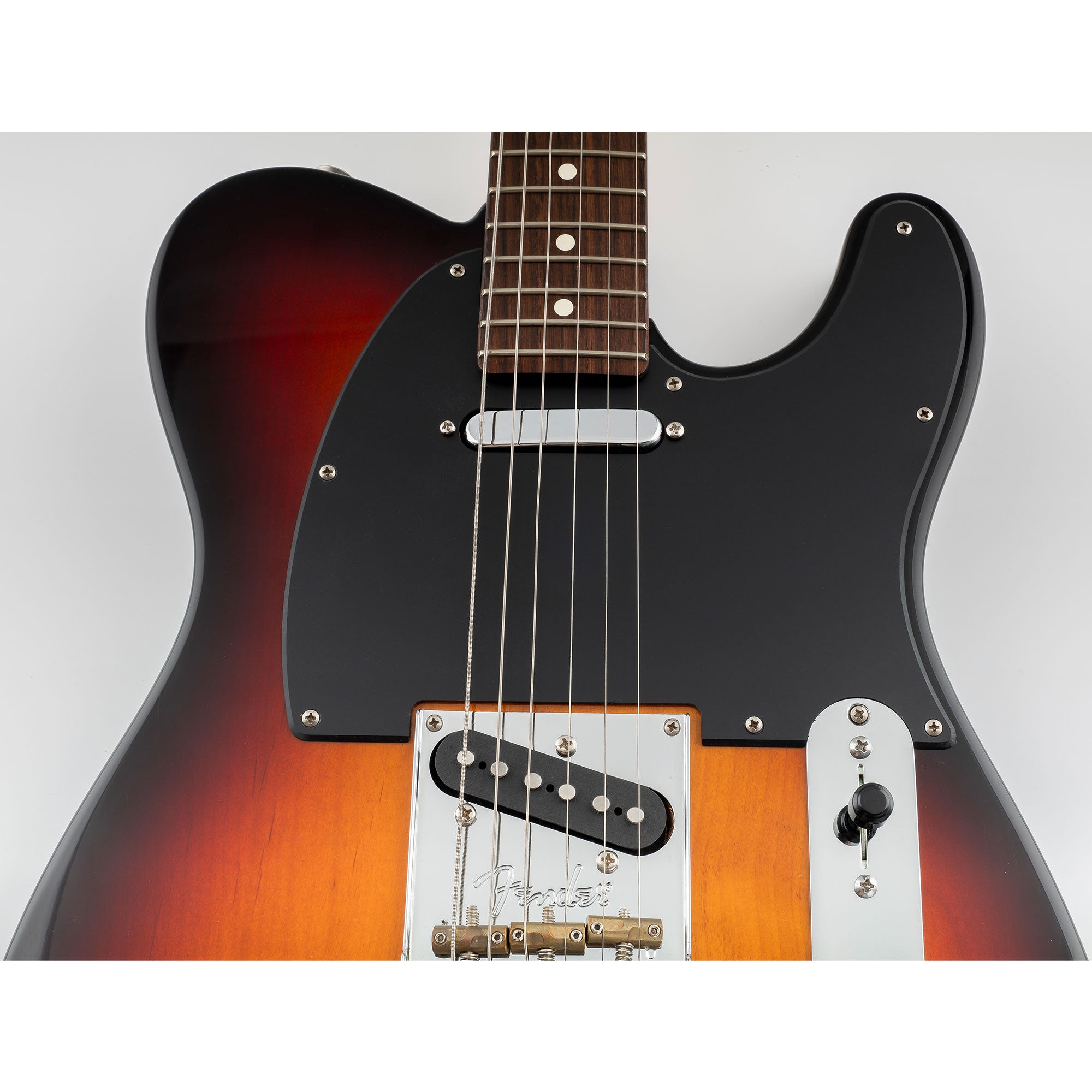 Musiclily Pro 8 Hole Tele Guitar Pickguard for USA/Mexican Made Fender Standard Telecaster Modern Style, 1/3/4 Ply