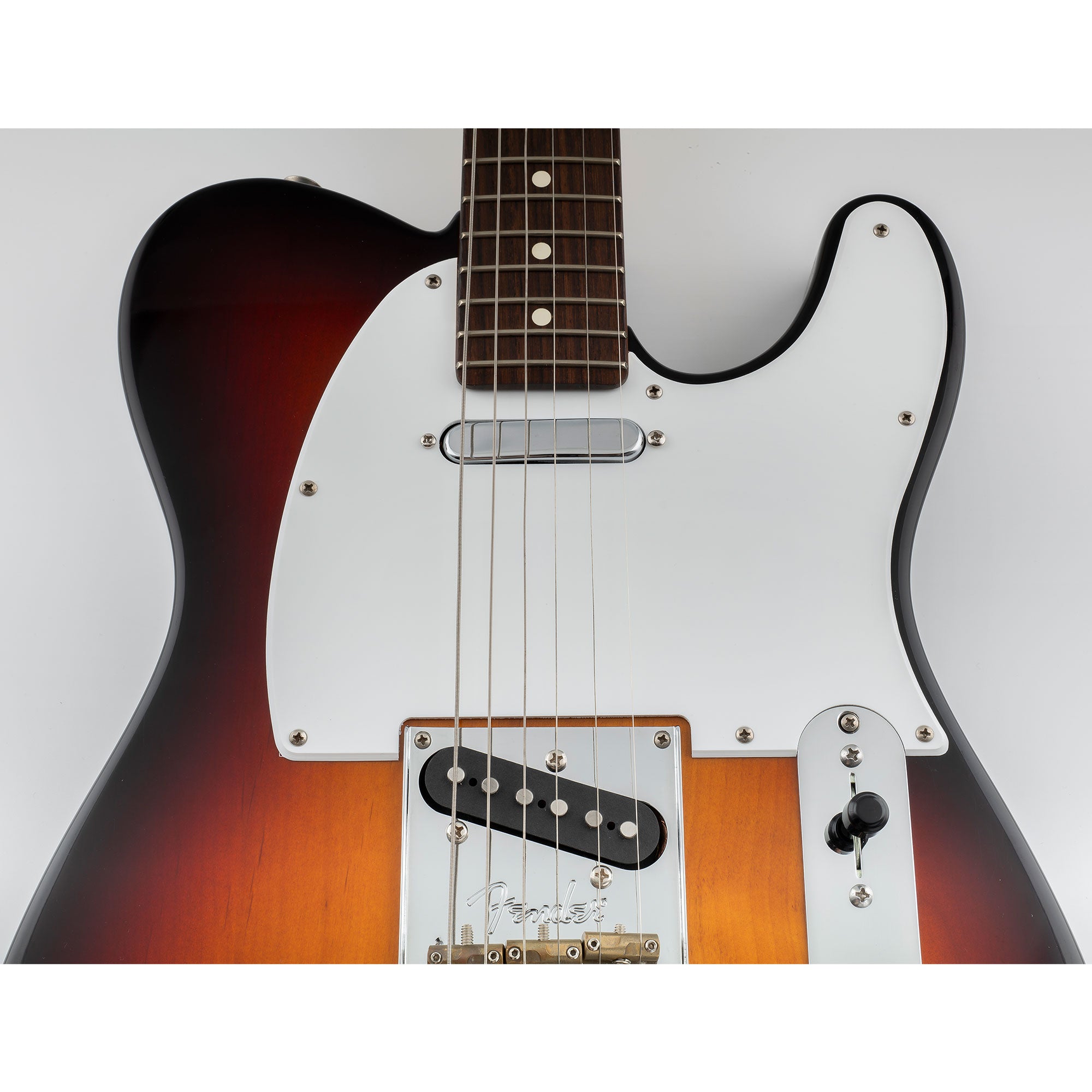 Musiclily Pro 8 Hole Tele Guitar Pickguard for USA/Mexican Made Fender Standard Telecaster Modern Style, 1/3/4 Ply