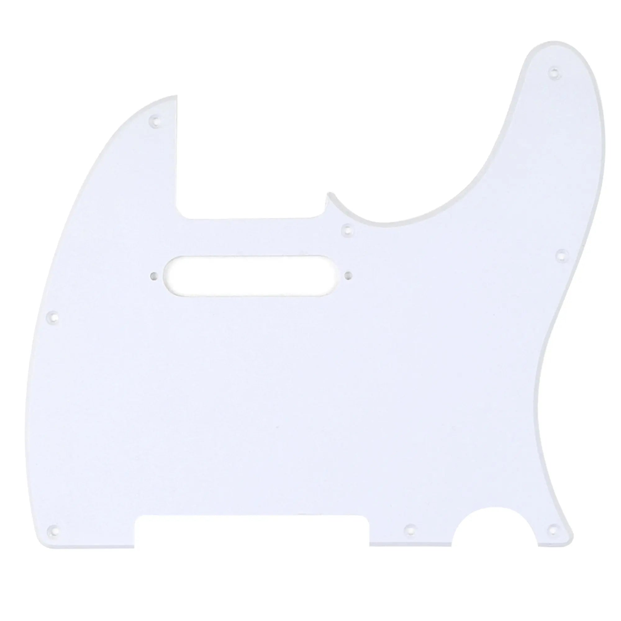 musiclily pro 8 hole tele guitar pickguard for usa mexican made fender standard telecaster modern style 1 3 4 ply mx0220p