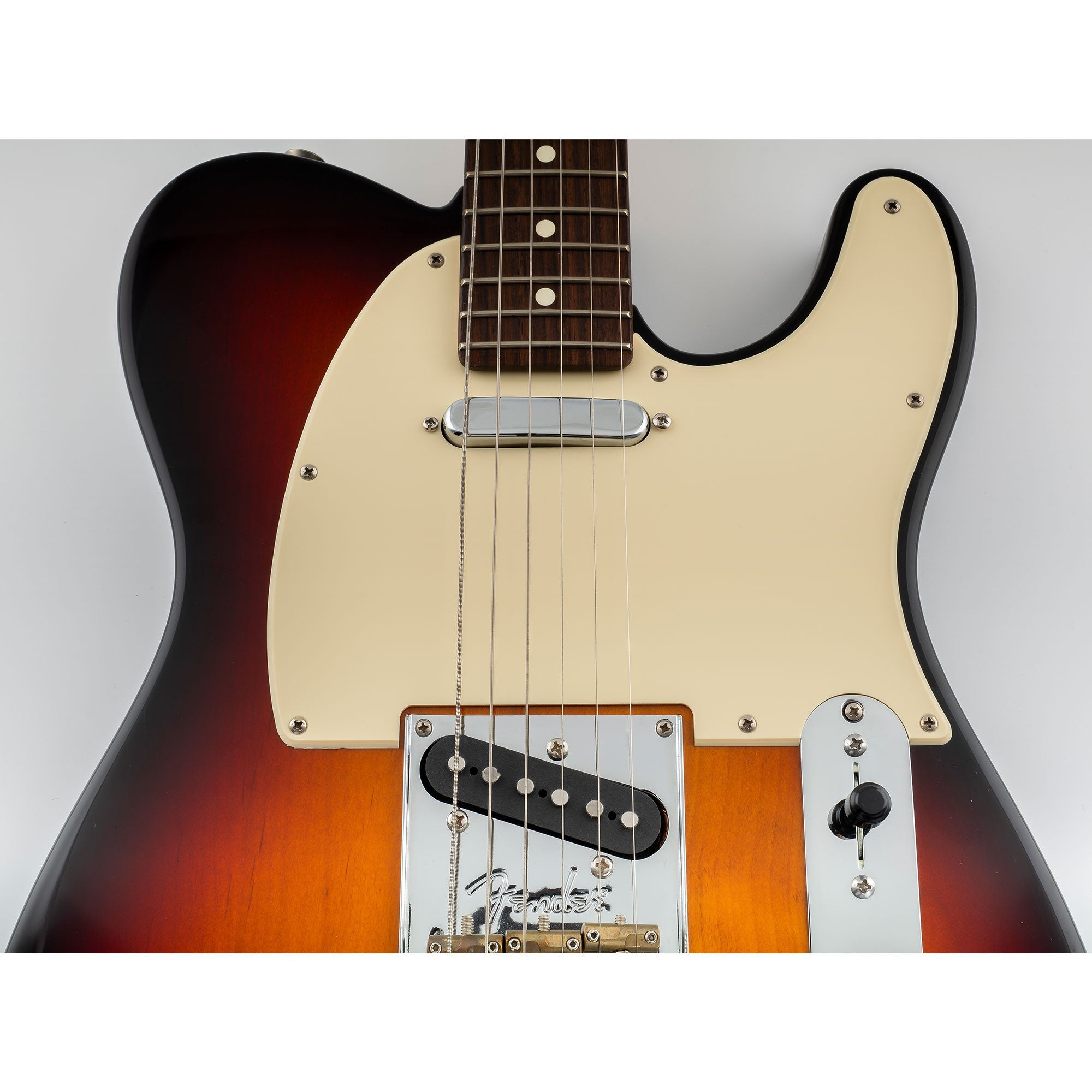 Musiclily Pro 8 Hole Tele Guitar Pickguard for USA/Mexican Made Fender Standard Telecaster Modern Style, 1/3/4 Ply