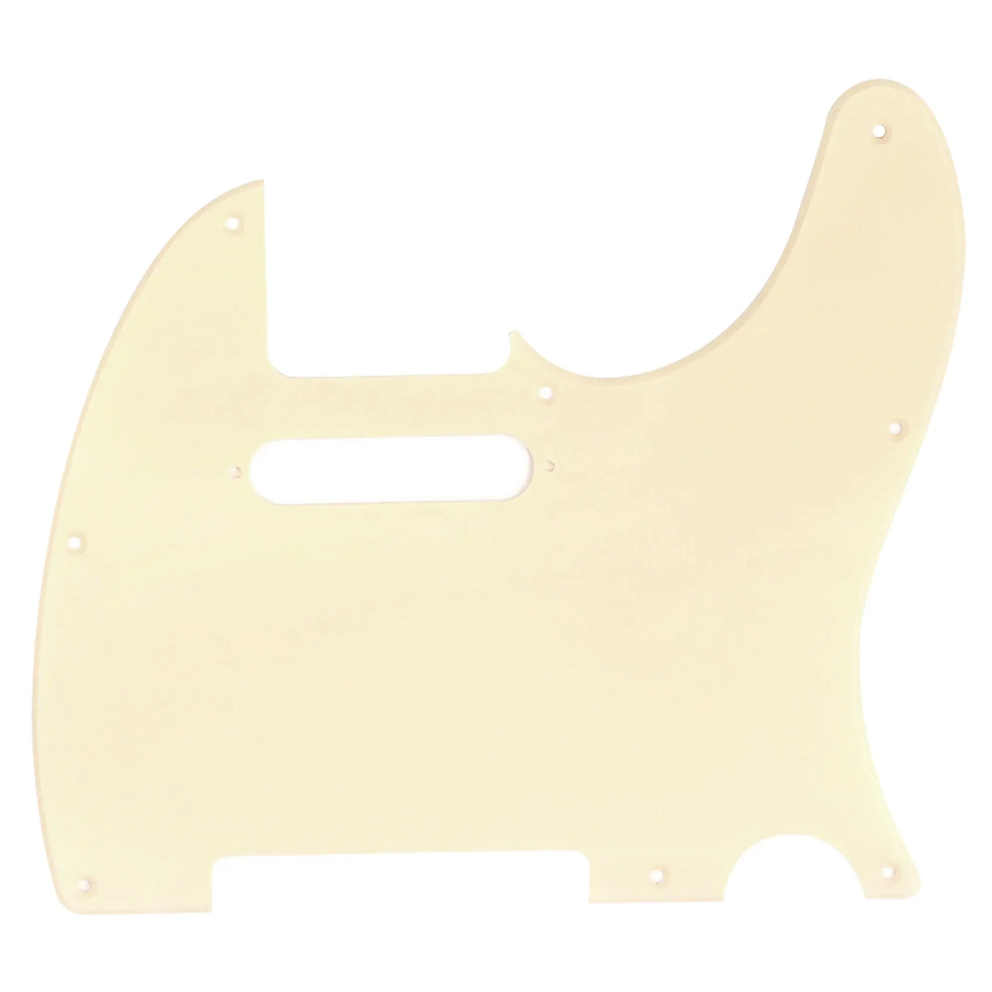 musiclily pro 8 hole tele guitar pickguard for usa mexican made fender standard telecaster modern style 1 3 4 ply mx0220p