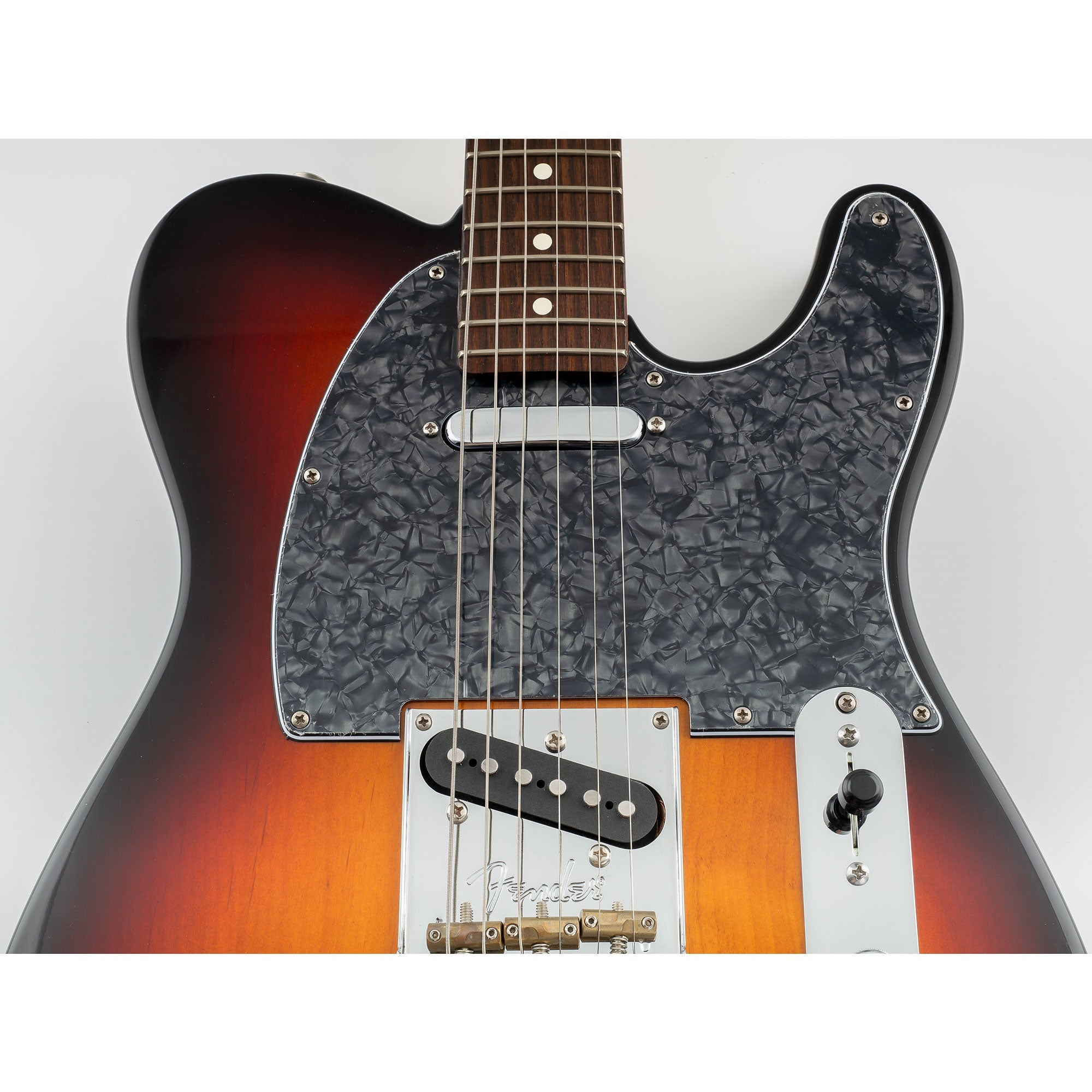 Musiclily Pro 8 Hole Tele Guitar Pickguard for USA/Mexican Made Fender Standard Telecaster Modern Style, 1/3/4 Ply