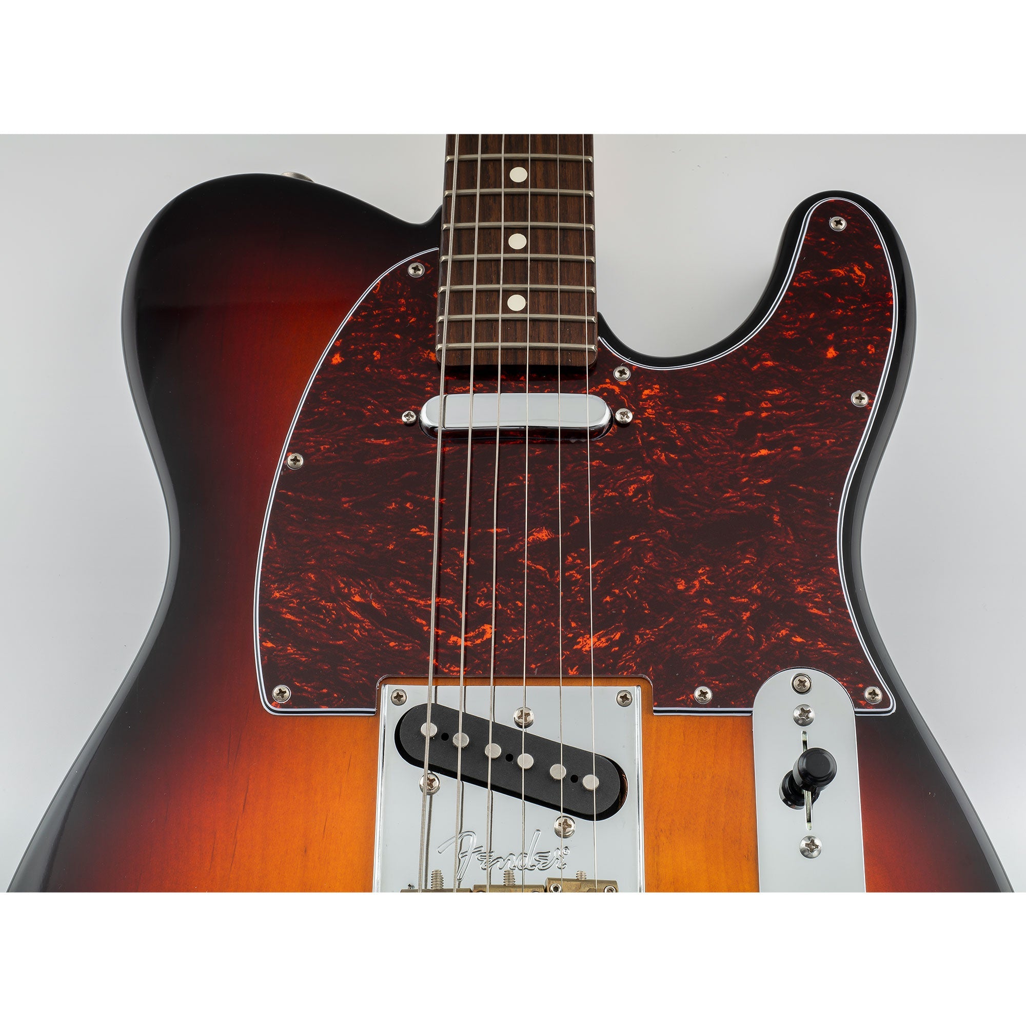 Musiclily Pro 8 Hole Tele Guitar Pickguard for USA/Mexican Made Fender Standard Telecaster Modern Style, 1/3/4 Ply