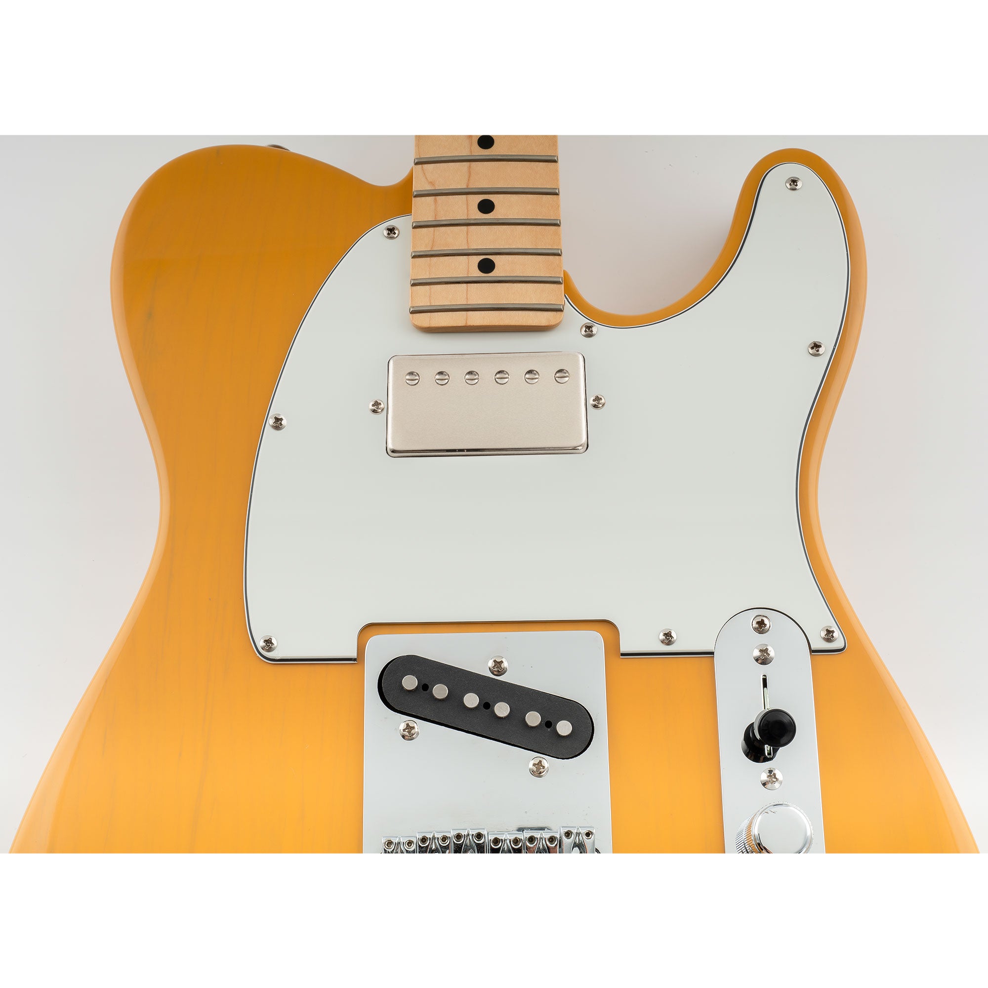 Musiclily Pro 8 отверстий накладка для гитары Tele с хамбакером HH для Fender USA/Mexican Made Standard Telecaster в современном стиле, 1/3/4 слой