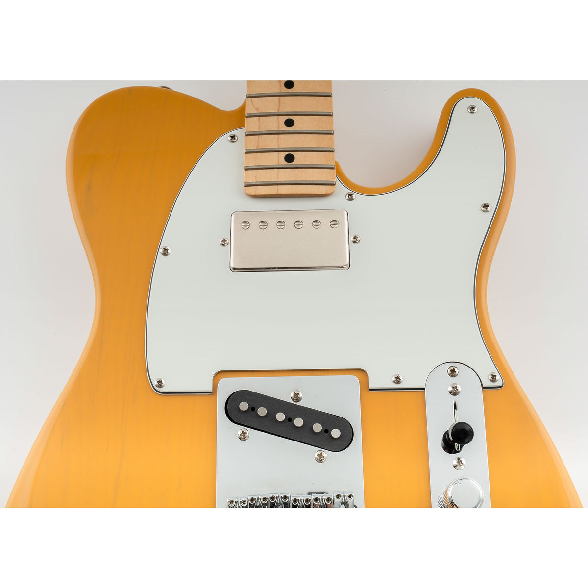 Musiclily Pro 8 отверстий накладка для гитары Tele с хамбакером HH для Fender USA/Mexican Made Standard Telecaster в современном стиле, 1/3/4 слой