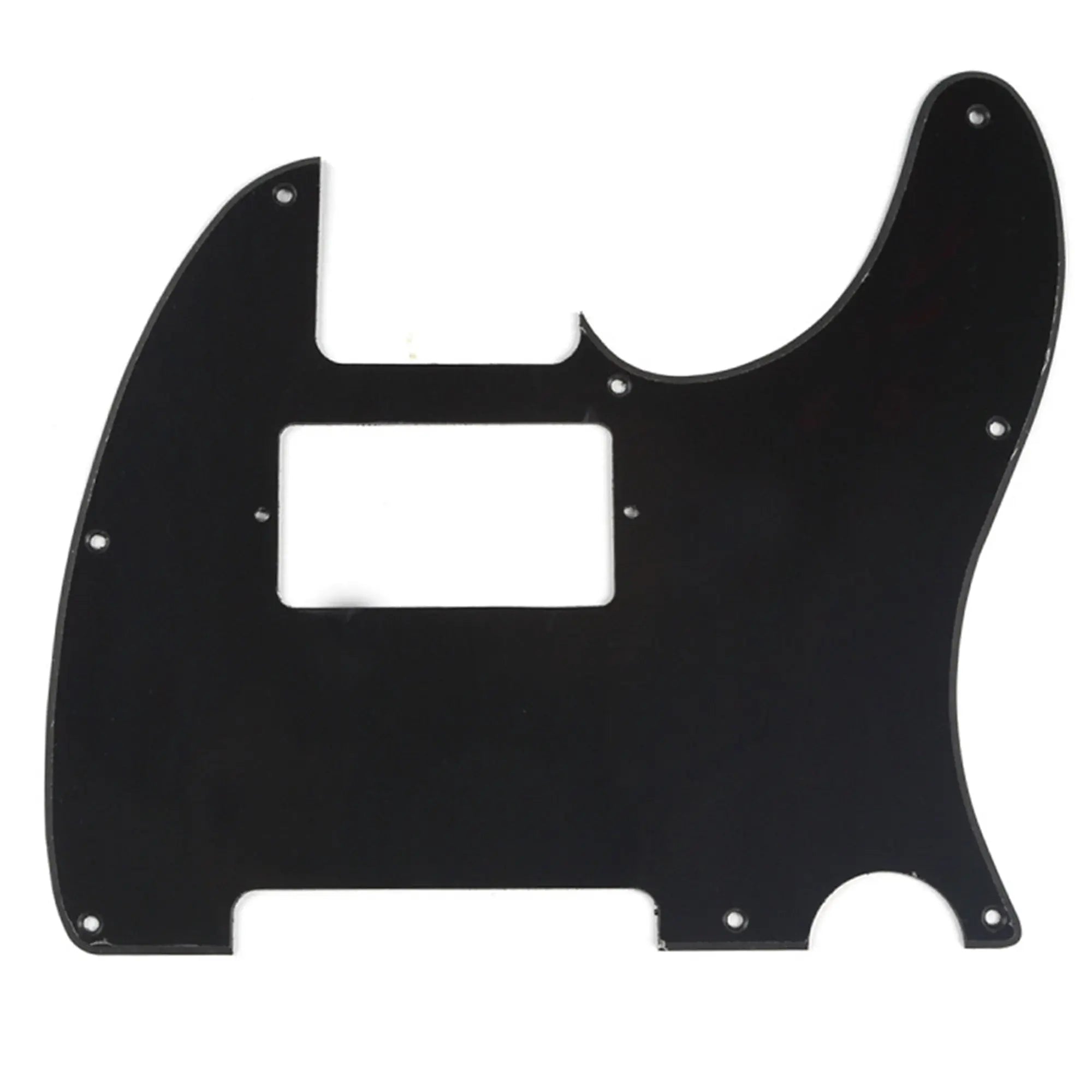 musiclily pro 8 hole guitar tele pickguard humbucker hh for usa mexican made fender standard telecaster modern style 1 3 4 ply mx0265p
