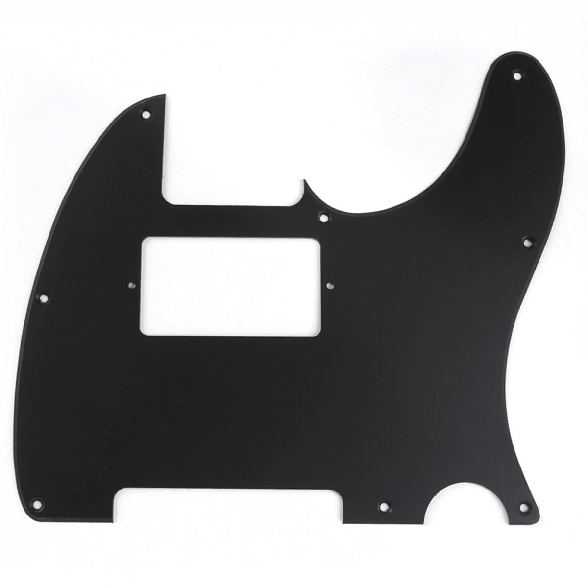 musiclily pro 8 hole guitar tele pickguard humbucker hh for usa mexican made fender standard telecaster modern style 1 3 4 ply mx0265p