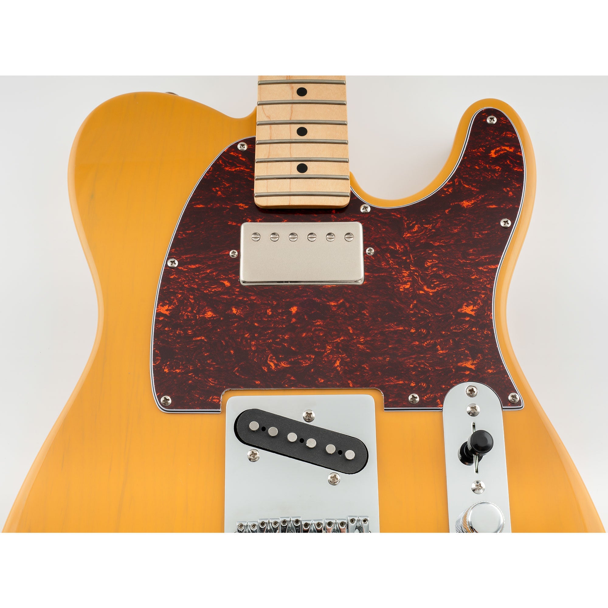 Musiclily Pro 8 отверстий накладка для гитары Tele с хамбакером HH для Fender USA/Mexican Made Standard Telecaster в современном стиле, 1/3/4 слой