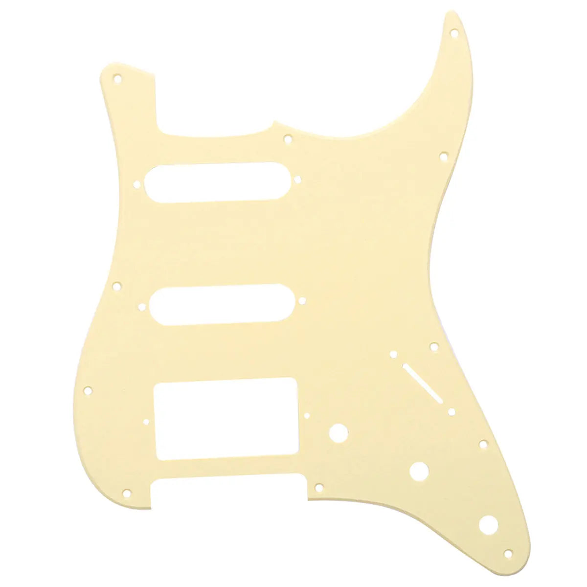 musiclily pro hss 11 hole guitar strat pickguard for fender usa mexican made standard stratocaster modern style 1 3 4 ply mx0310p