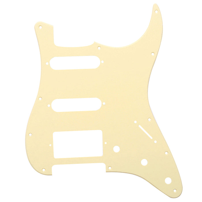 musiclily pro hss 11 hole guitar strat pickguard for fender usa mexican made standard stratocaster modern style 1 3 4 ply mx0310p