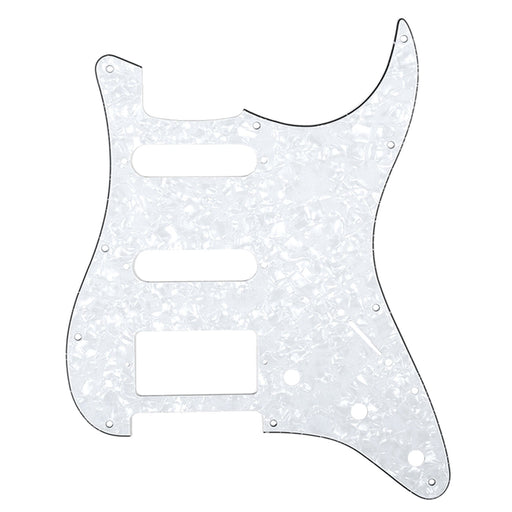 musiclily pro hss 11 hole guitar strat pickguard for fender usa mexican made standard stratocaster modern style 1 3 4 ply mx0310p
