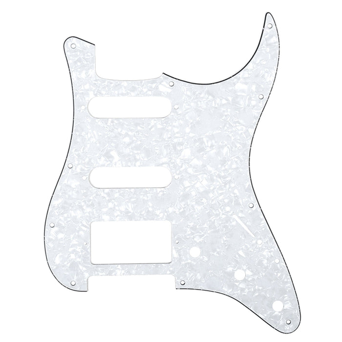 musiclily pro hss 11 hole guitar strat pickguard for fender usa mexican made standard stratocaster modern style 1 3 4 ply mx0310p