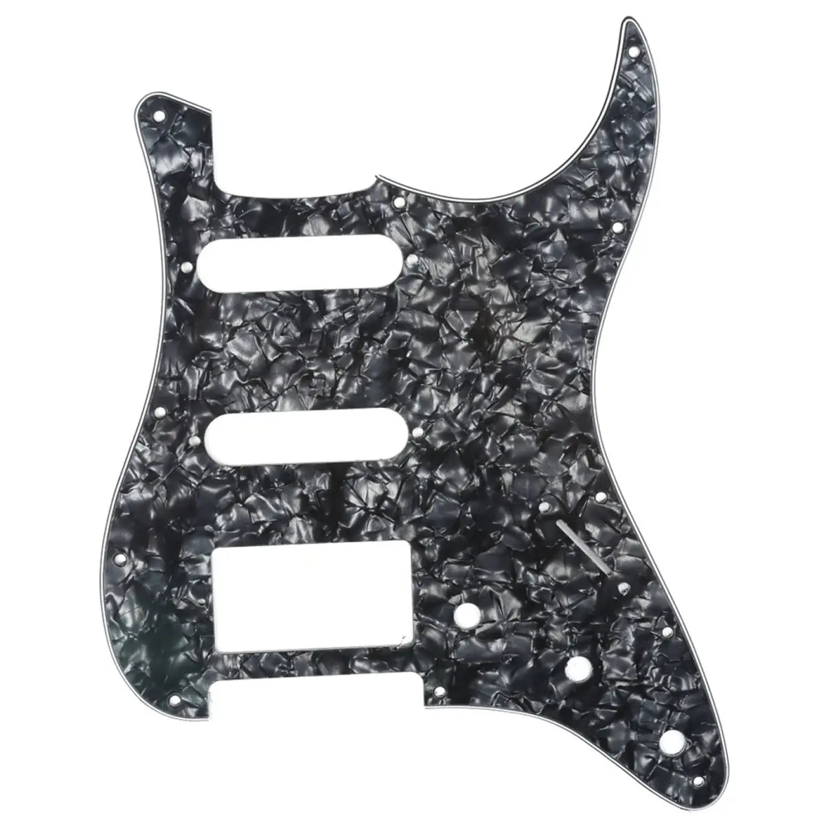musiclily pro hss 11 hole guitar strat pickguard for fender usa mexican made standard stratocaster modern style 1 3 4 ply mx0310p