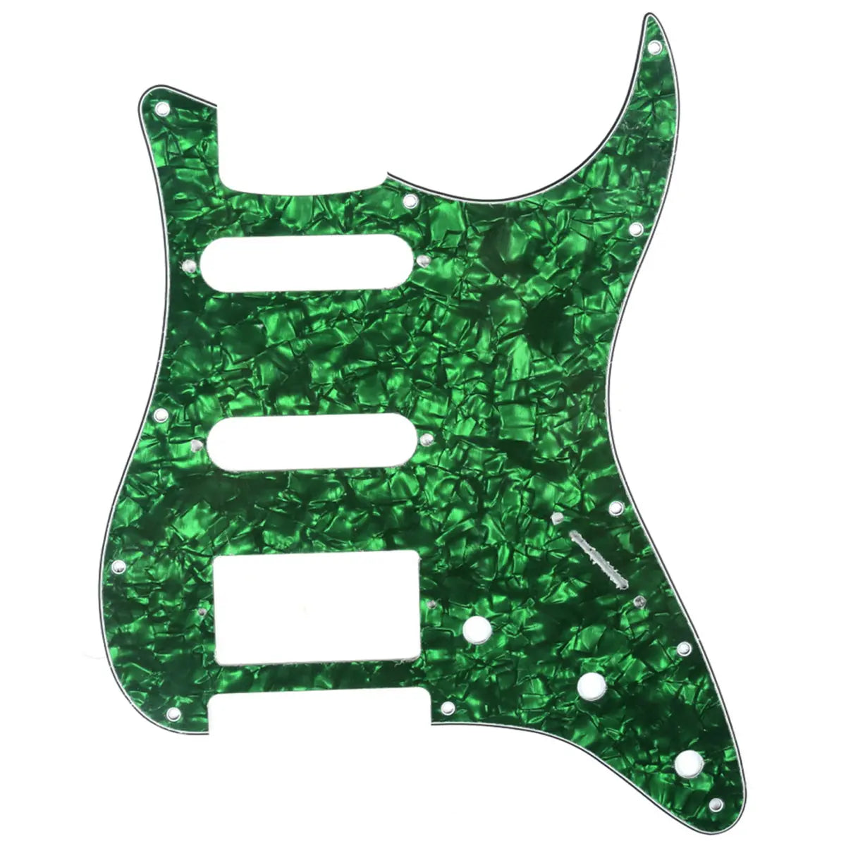 musiclily pro hss 11 hole guitar strat pickguard for fender usa mexican made standard stratocaster modern style 1 3 4 ply mx0310p