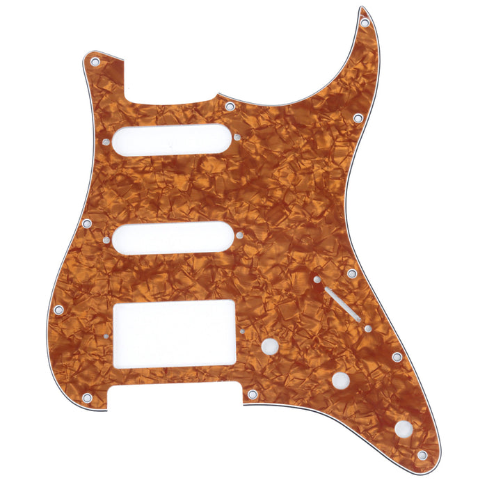 musiclily pro hss 11 hole guitar strat pickguard for fender usa mexican made standard stratocaster modern style 1 3 4 ply mx0310p