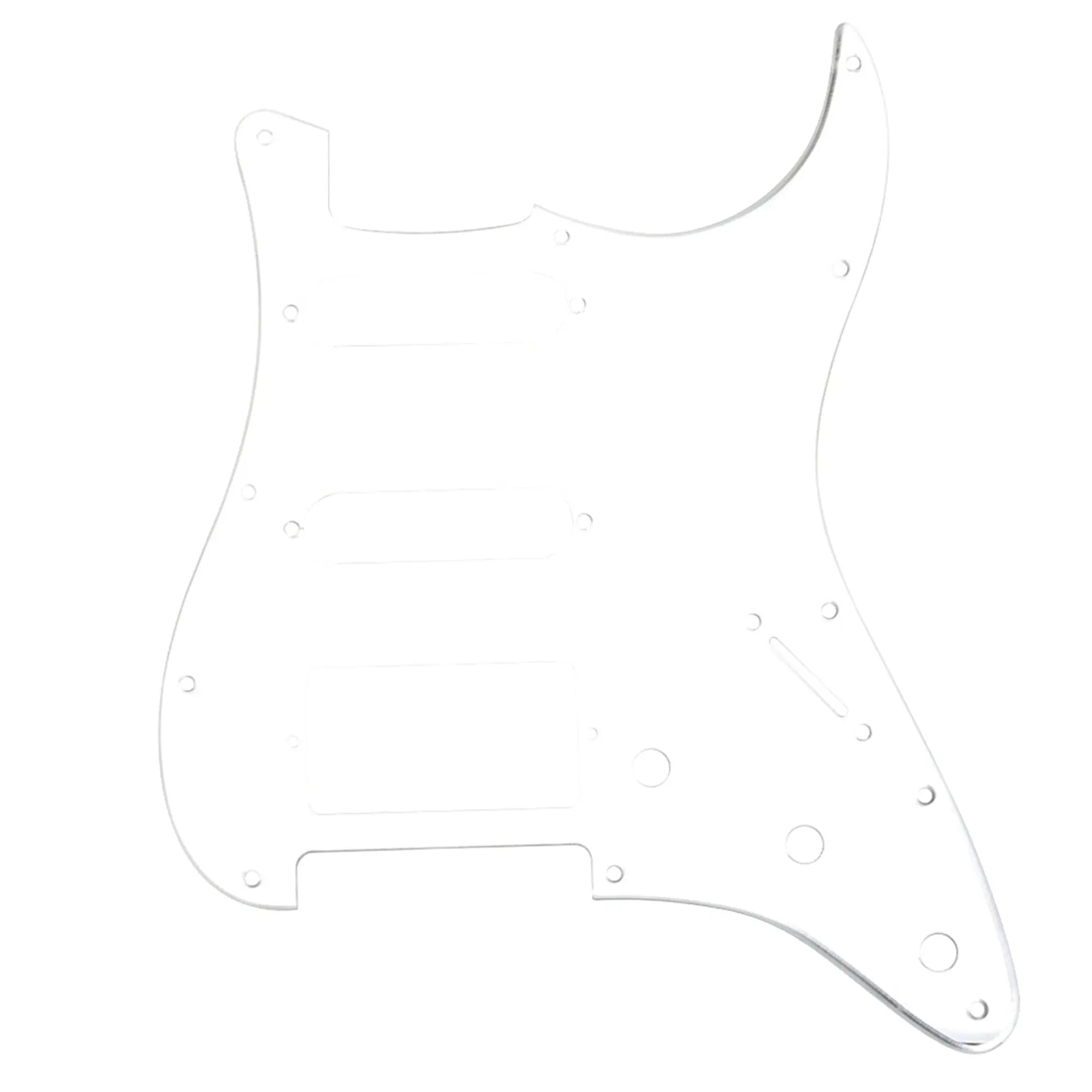 musiclily pro hss 11 hole guitar strat pickguard for fender usa mexican made standard stratocaster modern style 1 3 4 ply mx0310p