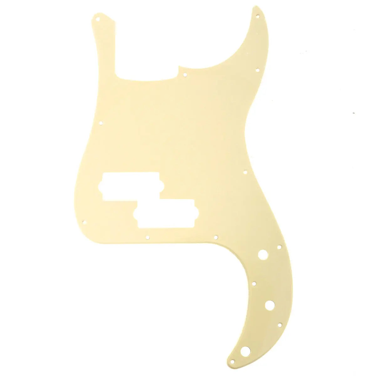 musiclily pro 13 hole p bass pickguard for fender american mexican standard precision bass 1 3 4ply mx0355p
